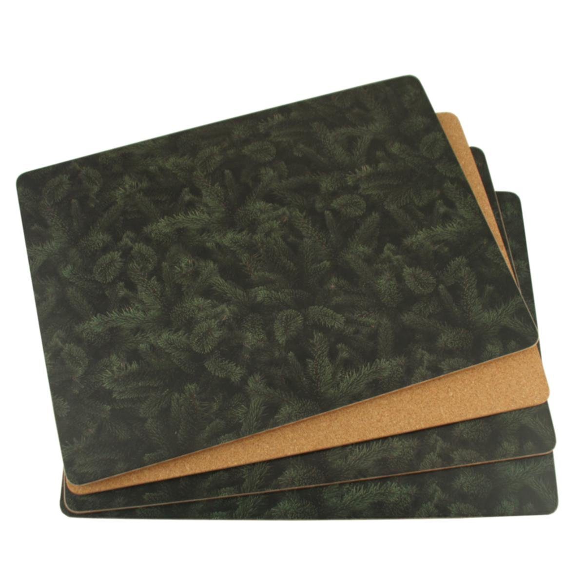 Platzset Mars & More 4-teiliges Tischset Tannenzweige