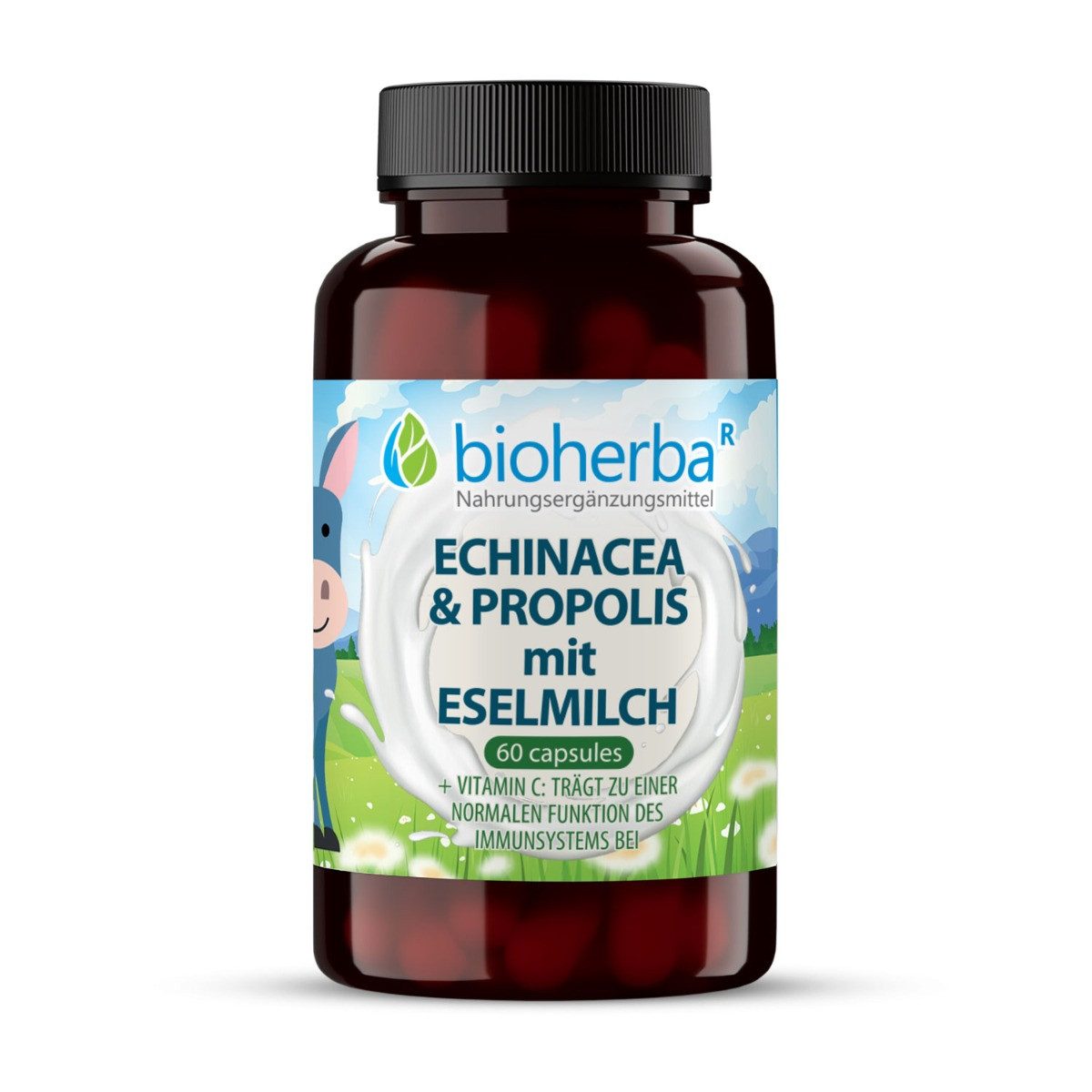 Echinacea, Propolis mit Eselsmilch 60 Kapseln Kapseln