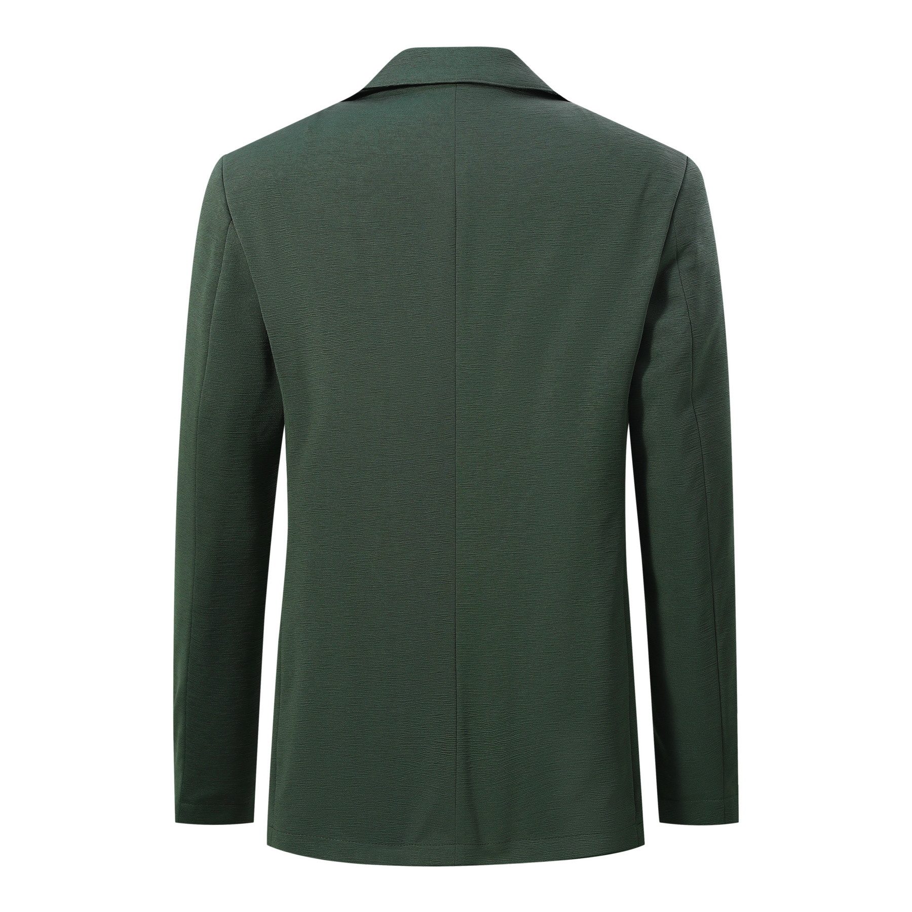 Allthemen Anzugsakko Herren 2 Knöpfe Sakko mit Wellenstruktur Casual Blazer