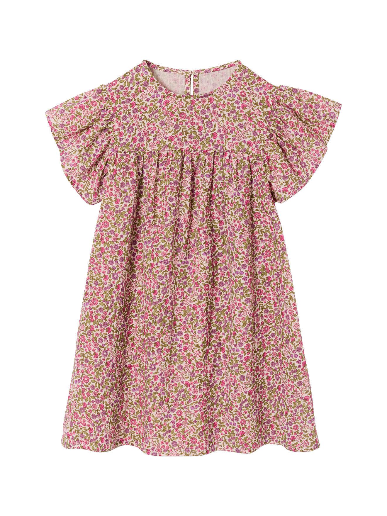Minikleid Kurzärmeliges Mädchen Kleid