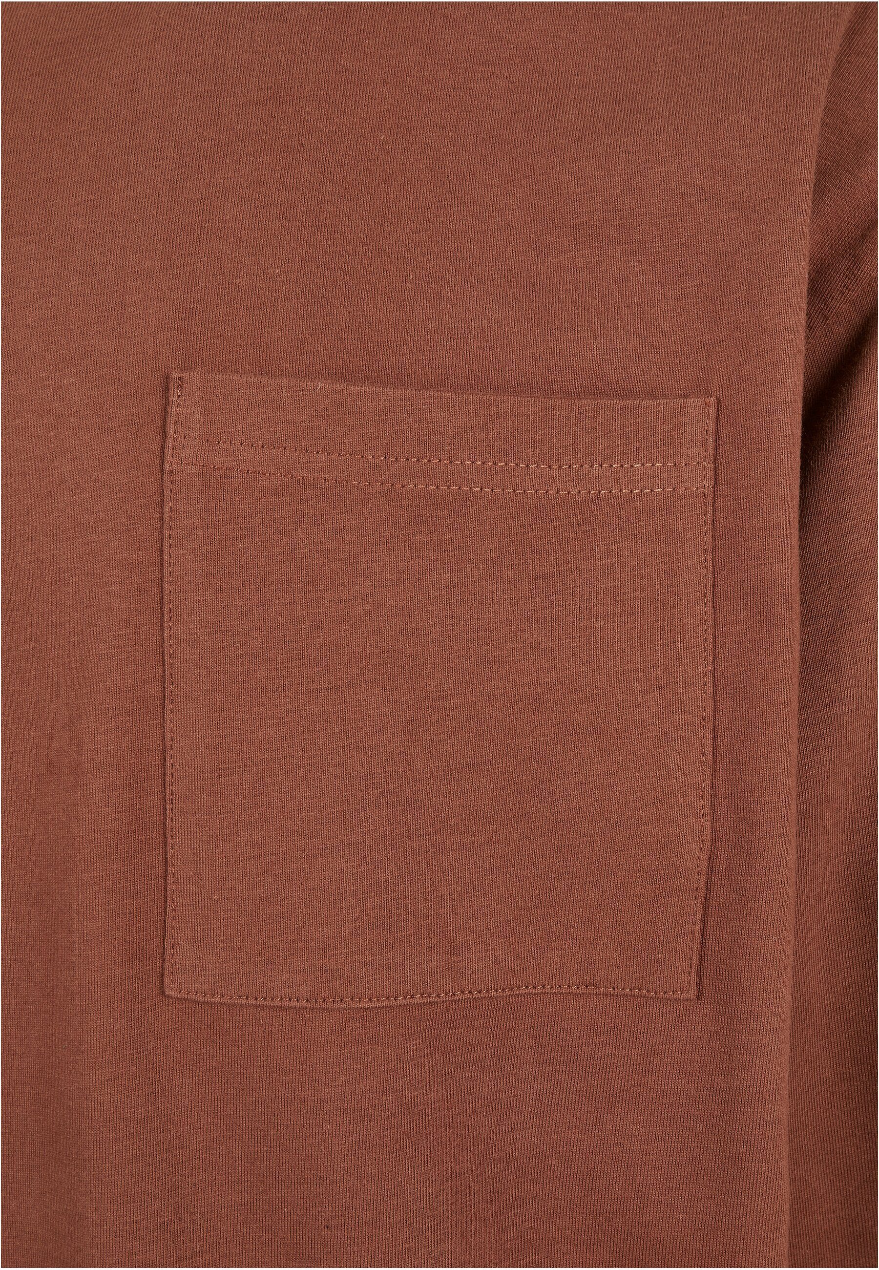 Heavy CLASSICS Pocket URBAN (1-tlg) Longsleeve Herren T-Shirt bark Oversized