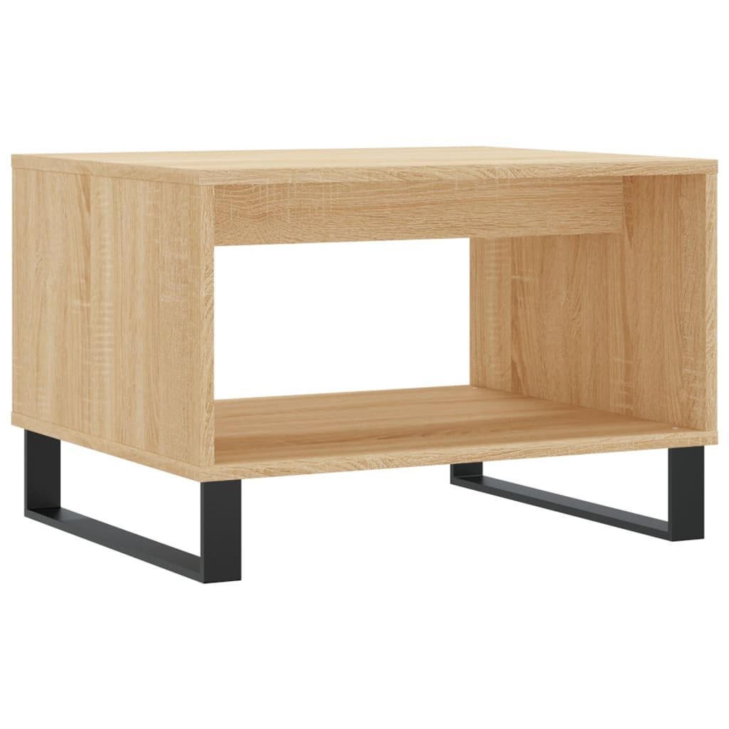 vidaXL Couchtisch Couchtisch Sonoma-Eiche 60x50x40 cm Holzwerkstoff (1-St)