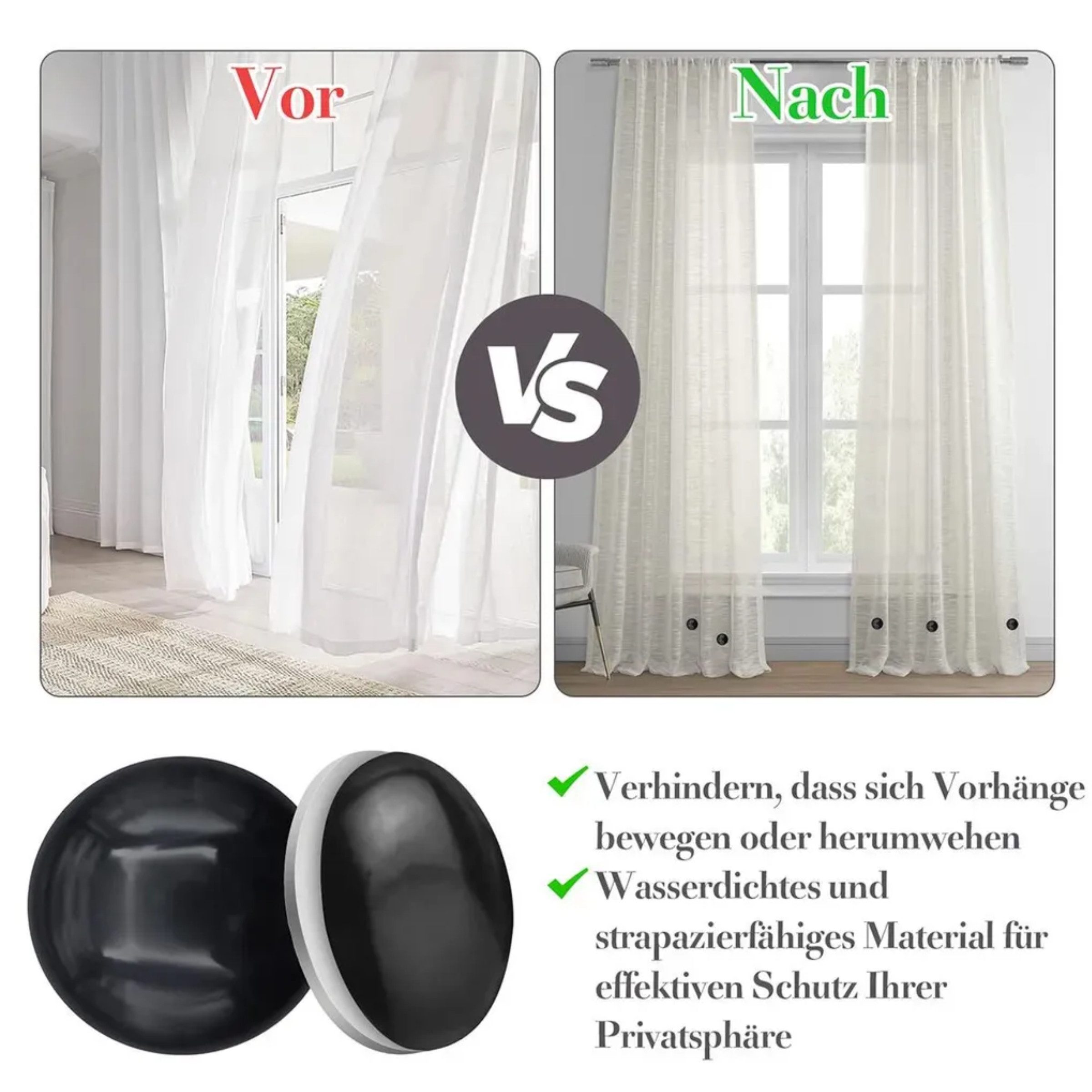 Welikera Duschrollo 10pcs Duschvorhang Gewichte,Duschvorhang Magnet Breite günstig online kaufen