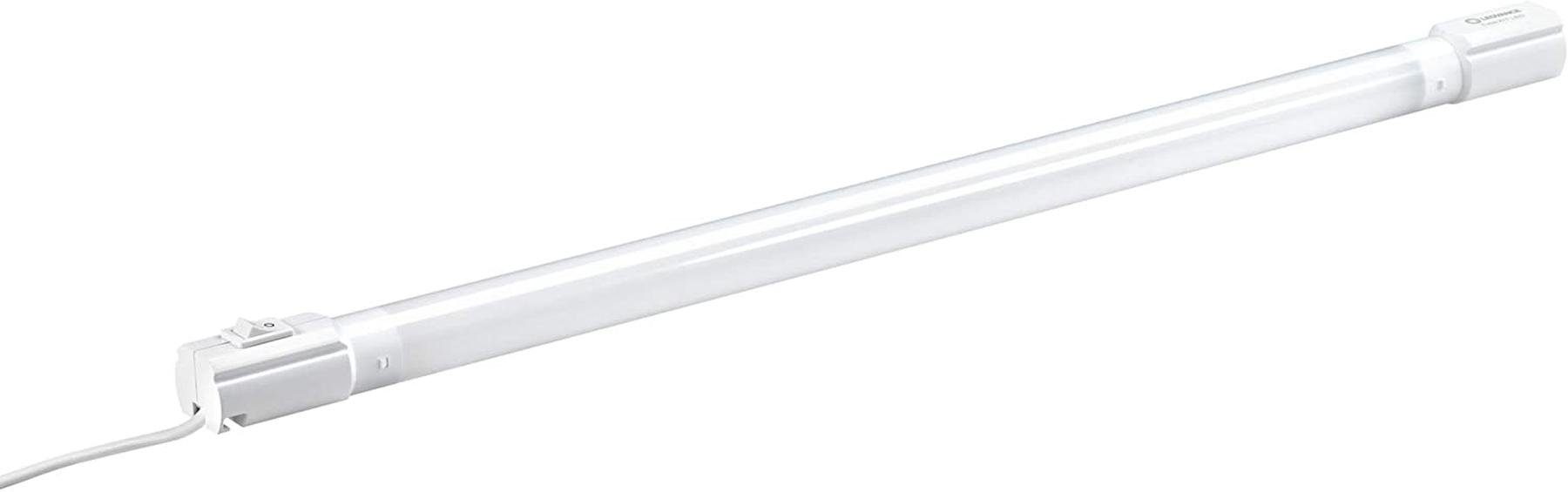 Erforderliches Möbelleuchte, Schalter, Ledvance integriert, LED Unterbauleuchte TubeKit mit LED fest dimmbar Zubehör warm Lichtband-Leuchte LED weiß, Nicht enthalten,