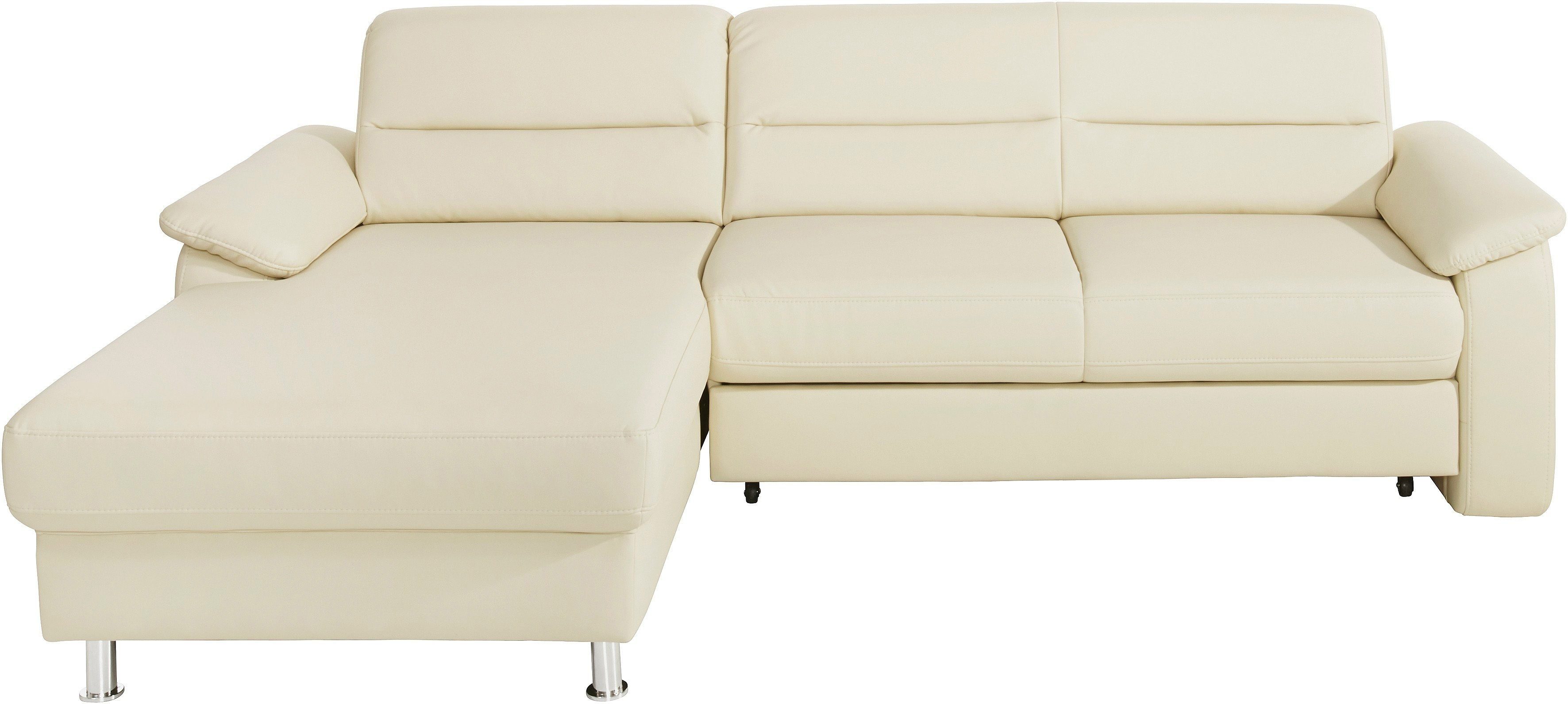 sit&more Ecksofa Ascara L-Form, inklusive Boxspring/Federkern-Polsterung, günstig online kaufen