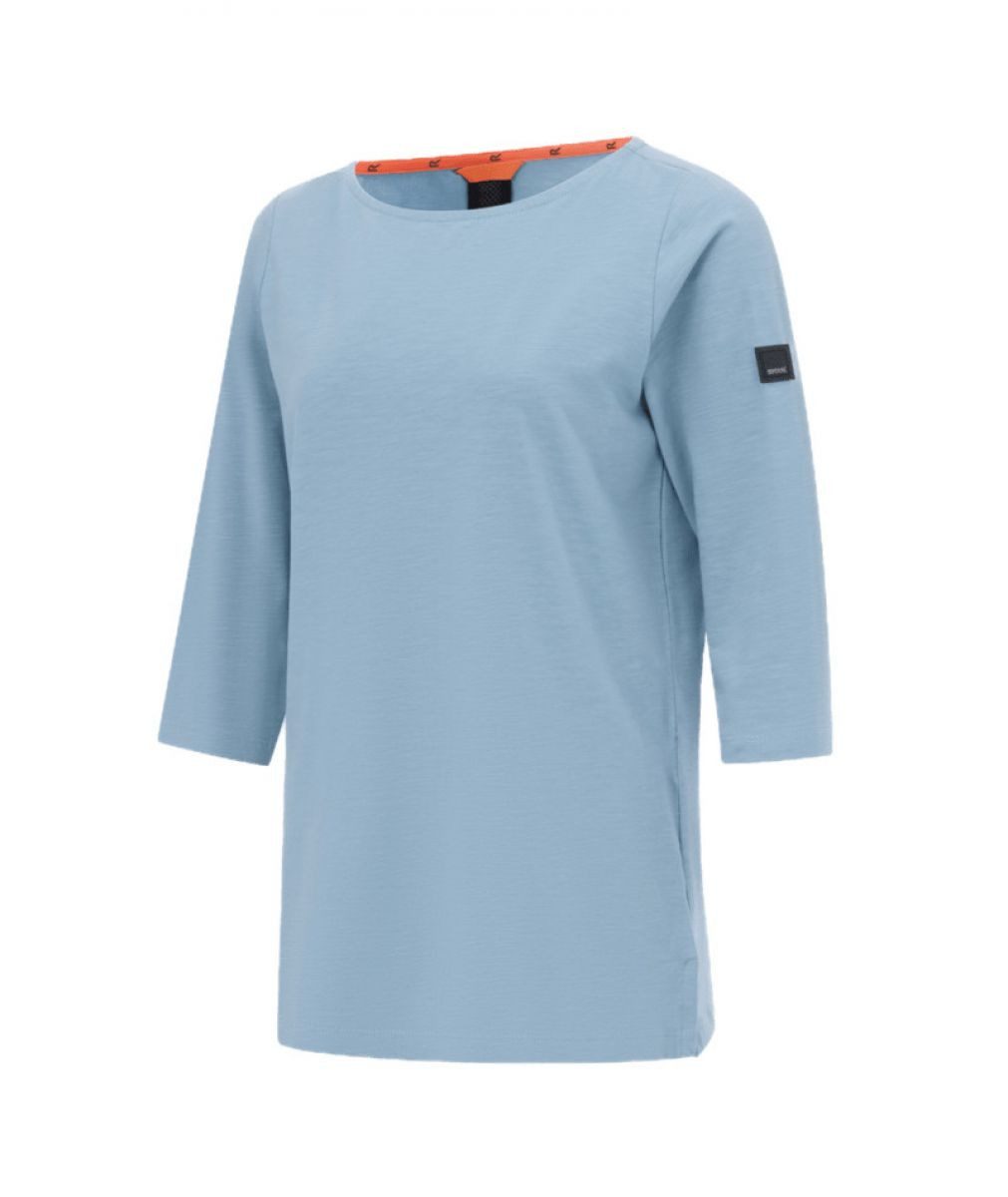 Regatta Rundhalsshirt Damen T-shirt/Slub Dreiviertelärmel - Pevia