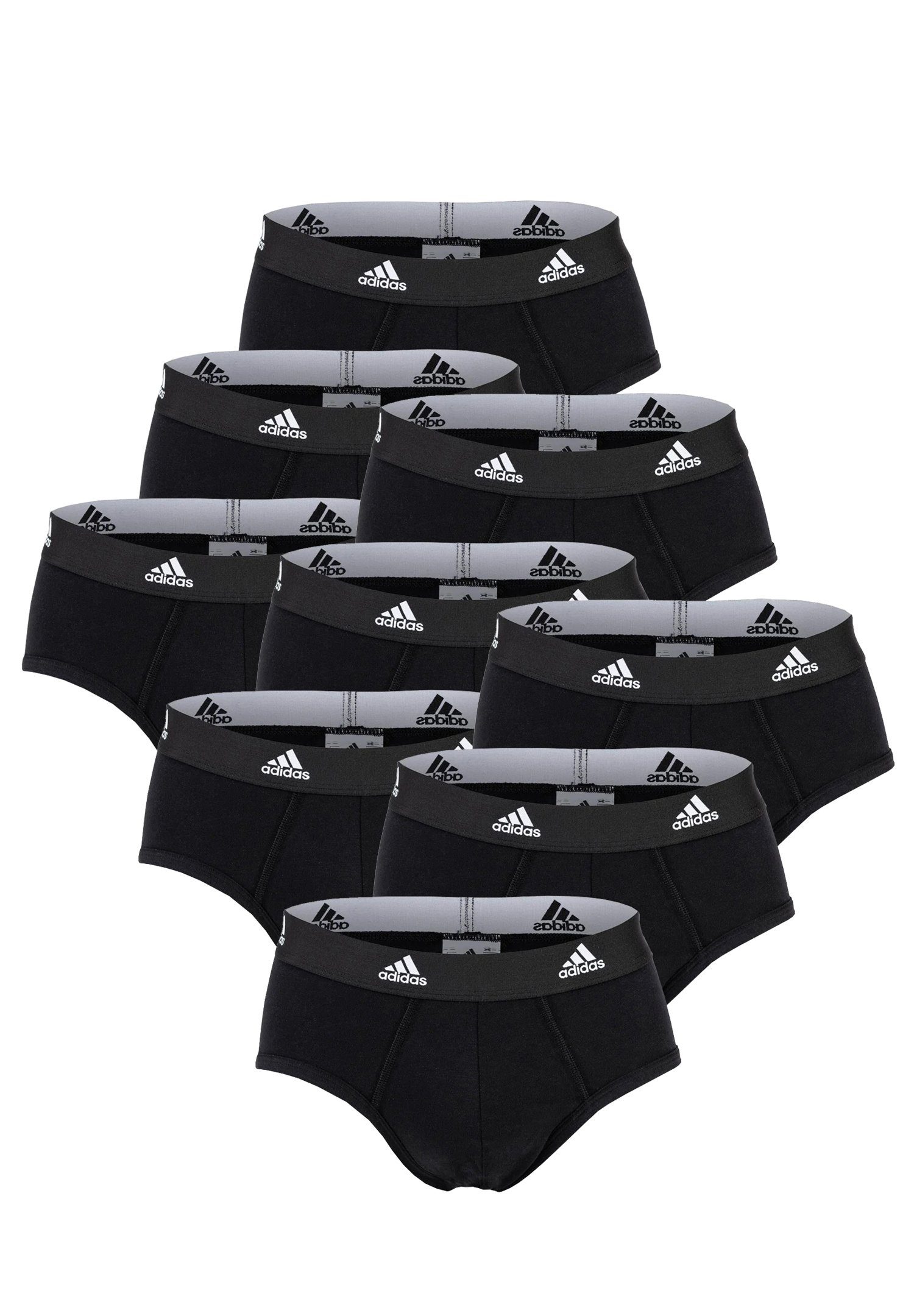 (Packung, Boxershorts Performance Black adidas 9er-Pack) 9-St., BRIEF (9PK)