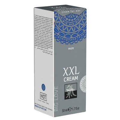 Shiatsu Verzögerungsmittel XXL Cream - Penis-Massagecreme, Tube mit 50ml, 1-tlg., für eine größere Erektion