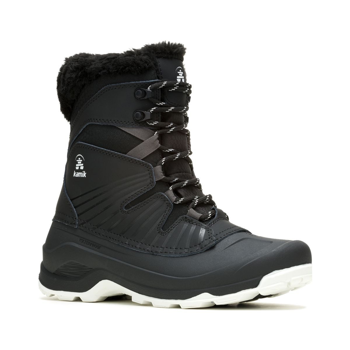 Kamik Iceland F Winterstiefel Hochwertige Winterstiefel mit wasserdichtem Leder, hervorragender