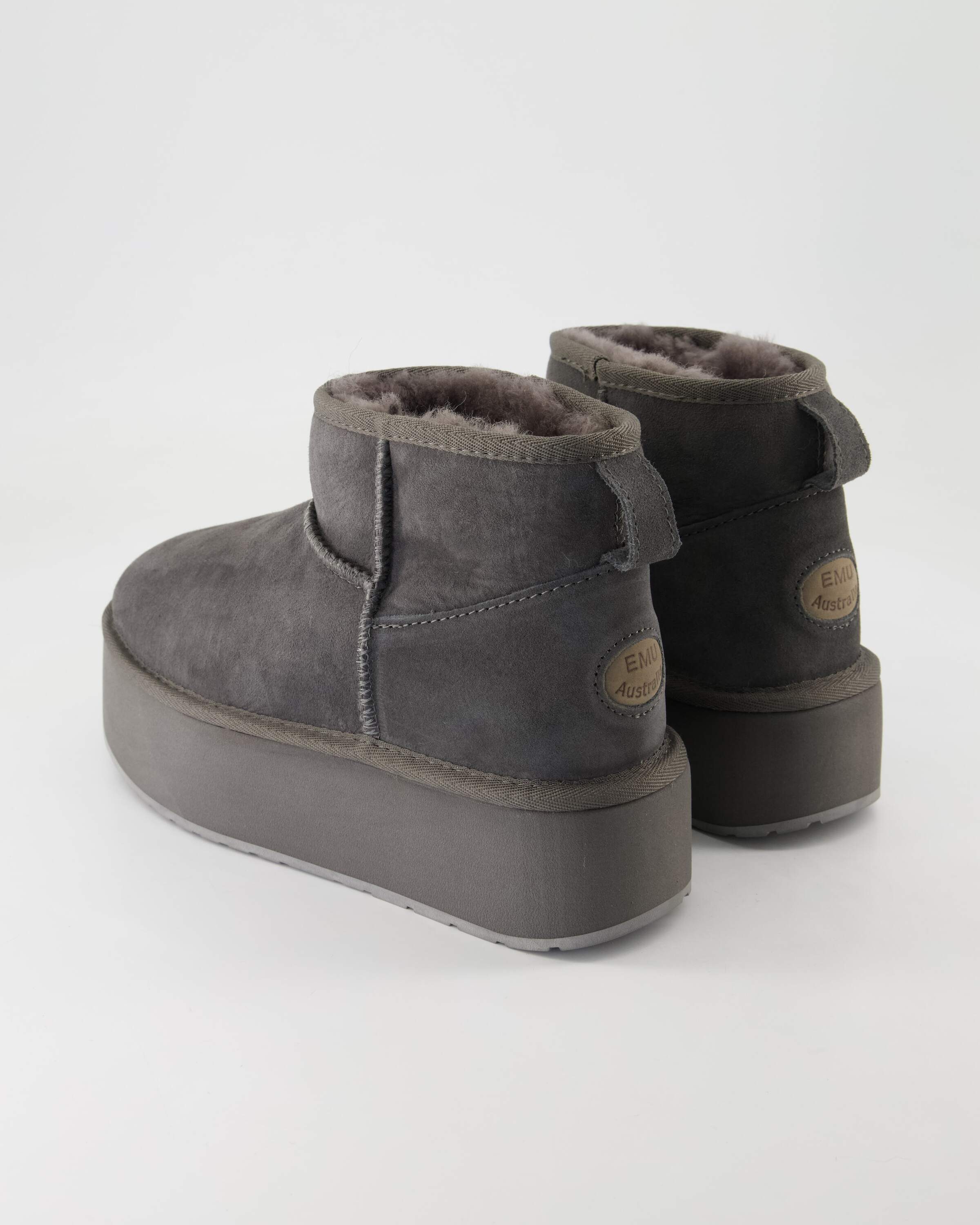 Emu Australia Stinger Micro Flatform Winterstiefelette Obermaterial: Leder