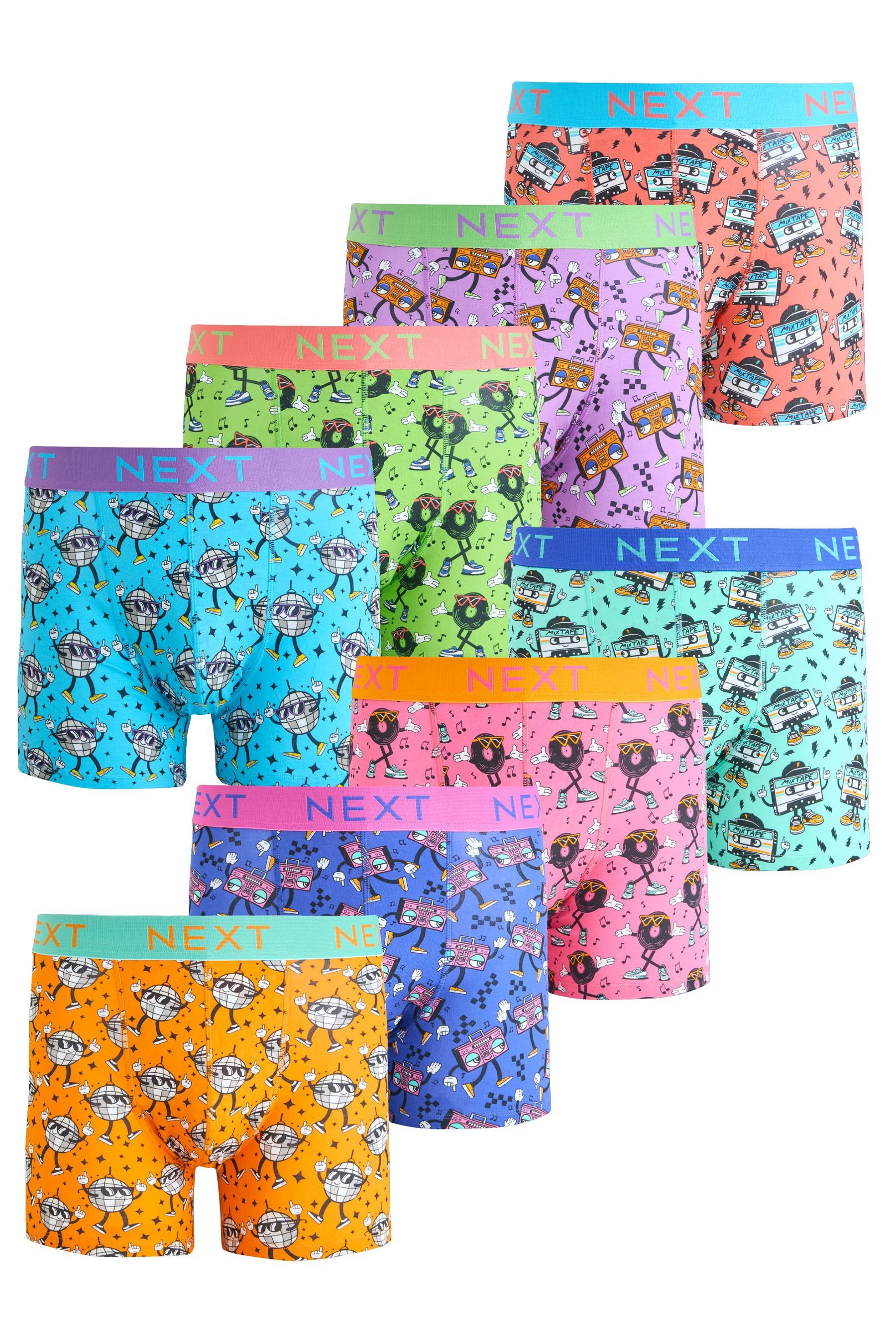 Next Boxershorts Unterhosen Boxershorts 8er-Pack (8-St)