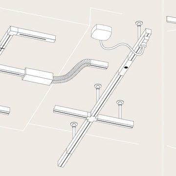 Paulmann Stromschienensystem URail System LED Verbinder, L-Verbinder, Schienensystem