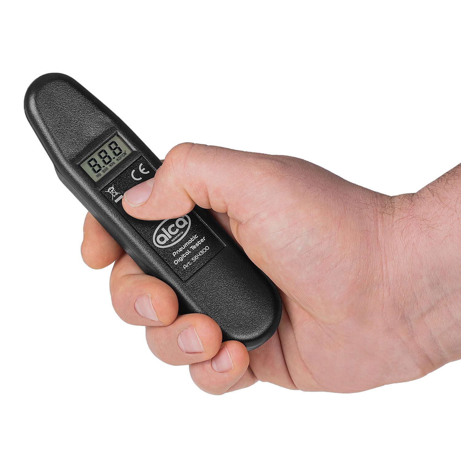 alca Reifendruckkontrollsystem Reifendruckprüfer digital Manometer Luftdruck 0,35 - 7,0 bar, 1-tlg. – Bild 4 von 4