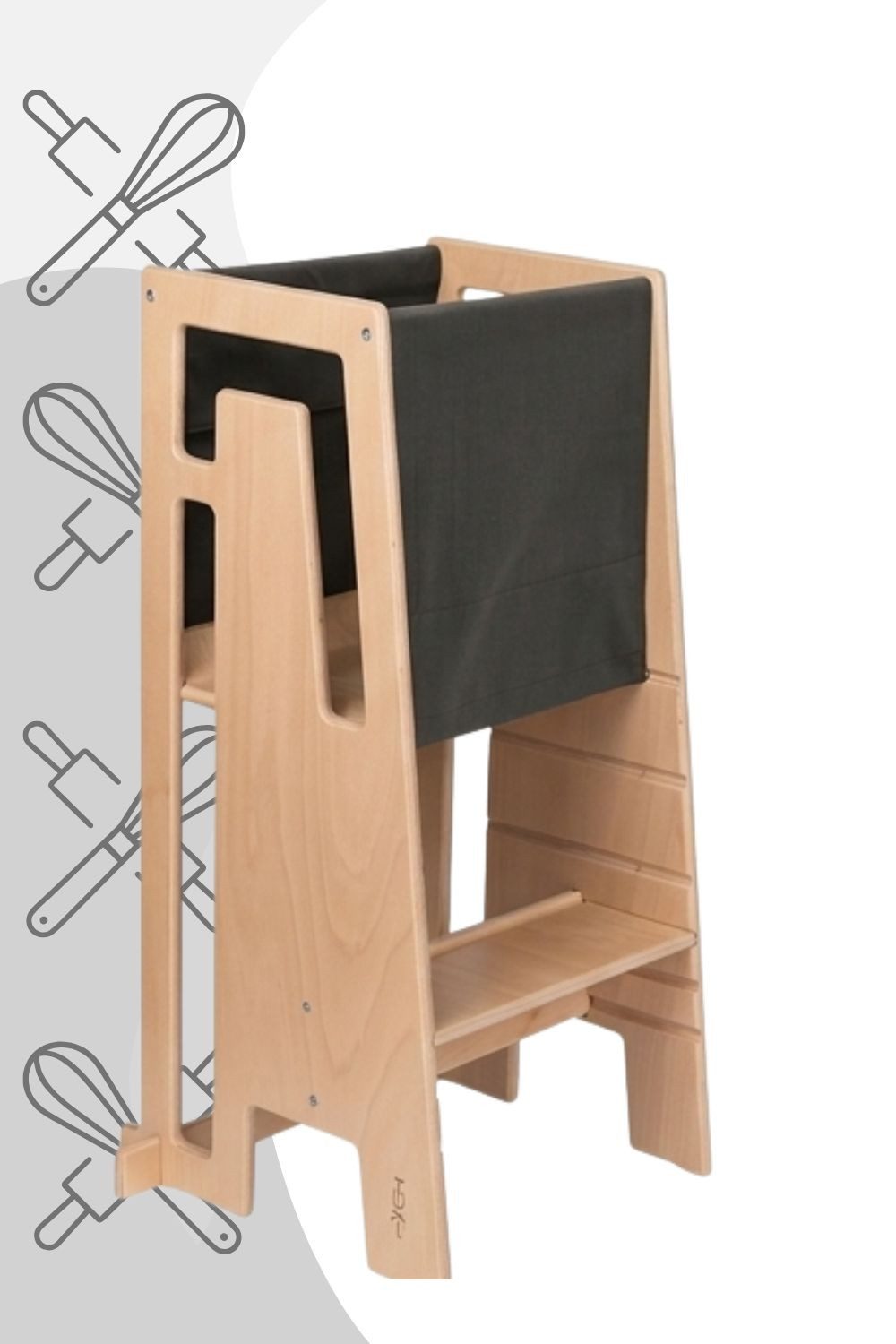 Tuki Stehhilfe Tuki Lernturm inkl. Startertuch (Modell 2026)