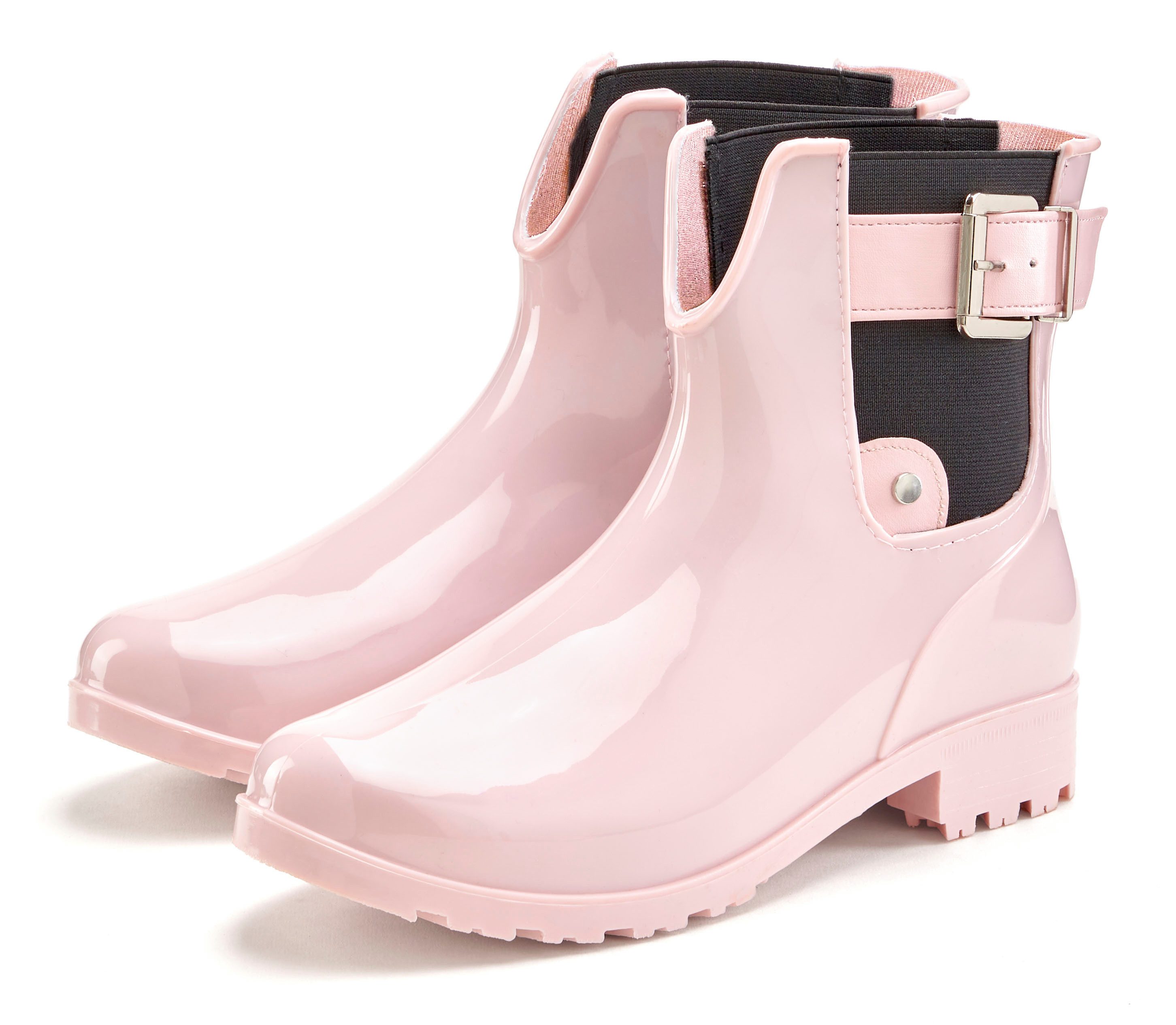 Vivance Gummistiefelette Gummistiefel im Chelsea-Look, Schlupfstiefel, Boots, Stiefel VEGAN