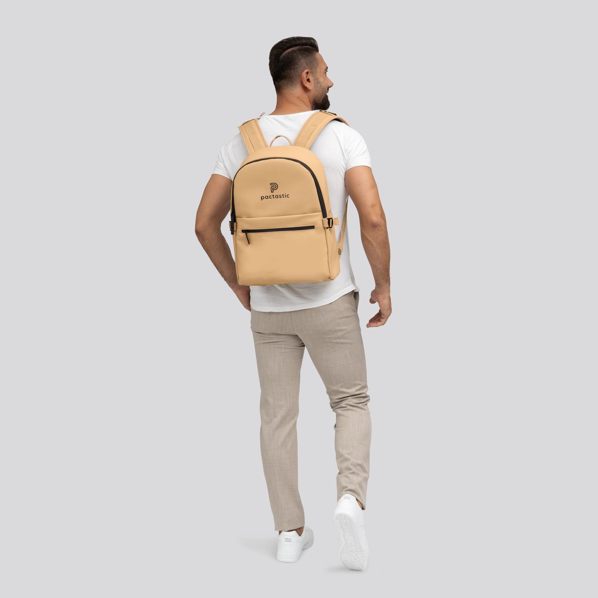 Pactastic Daypack Urban Collection, Tech-Material Veganes beige