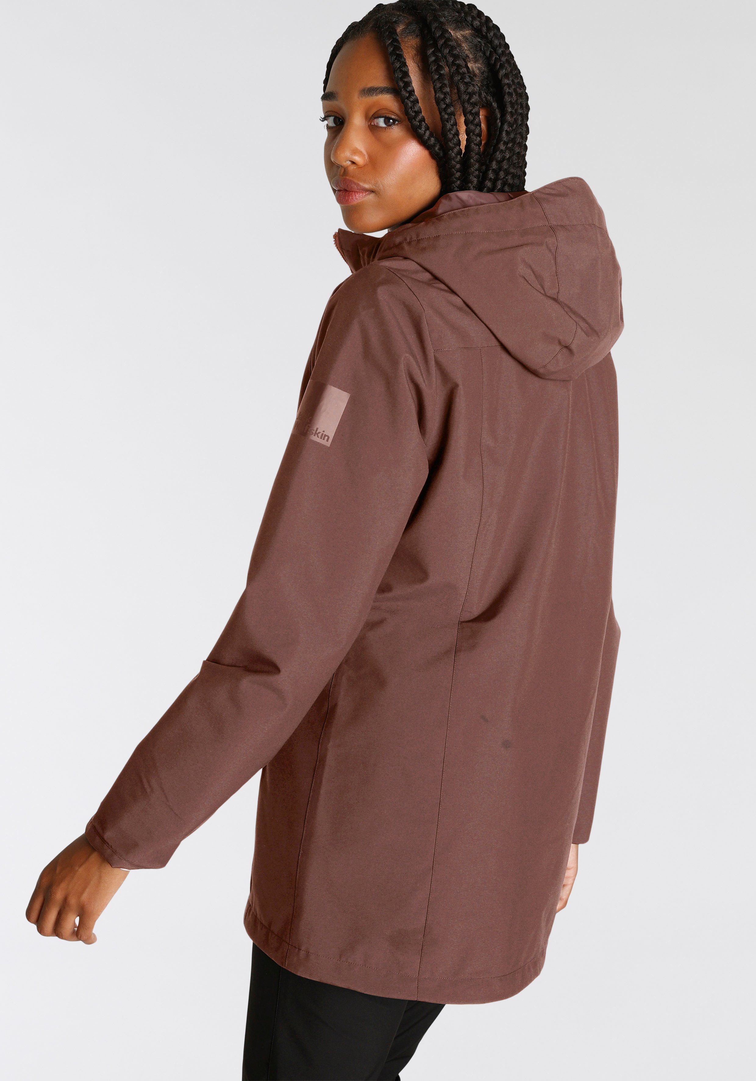 Jack Wolfskin Funktionsjacke Outdoorjacke NOSTA Wasserabweisend günstig online kaufen