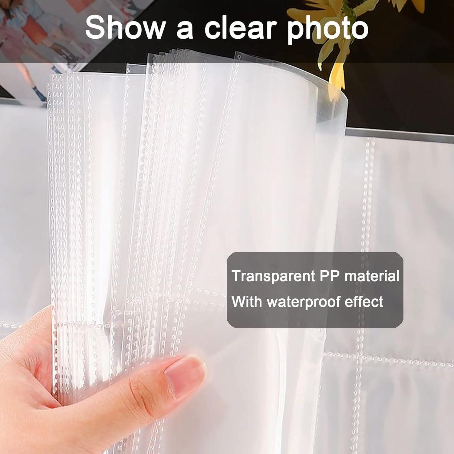 LuxusKollektion Einsteck-Fotoalbum Fotoalbum 300 Fotos 10x15CM 100 Seiten Traditionelles Einsteckalbum