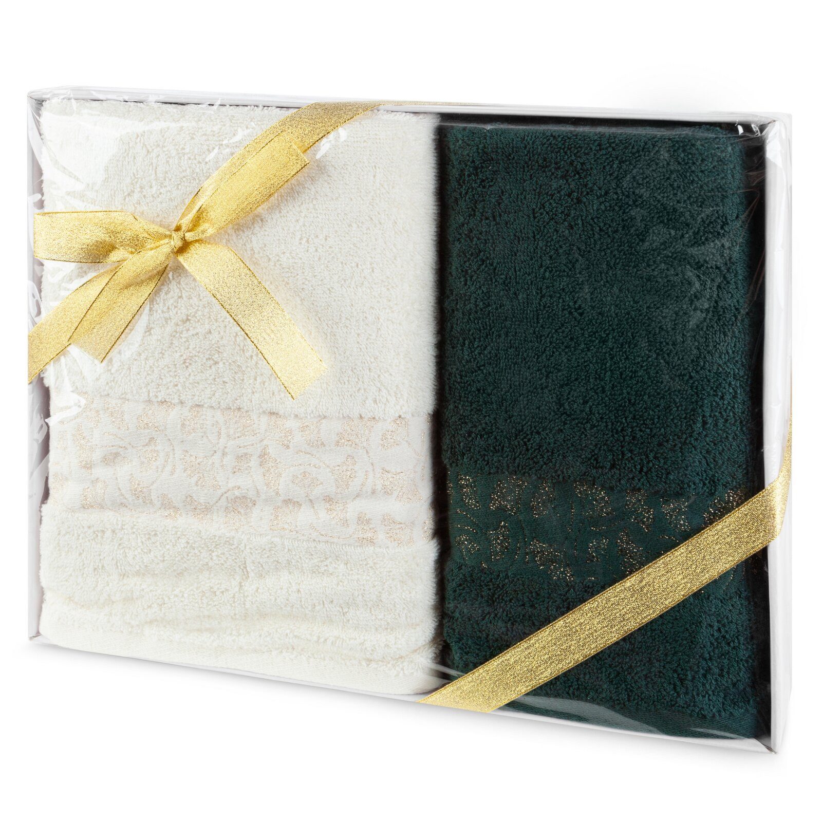 Eurofirany Handtuch Set Eleganter 2er Set günstig online kaufen
