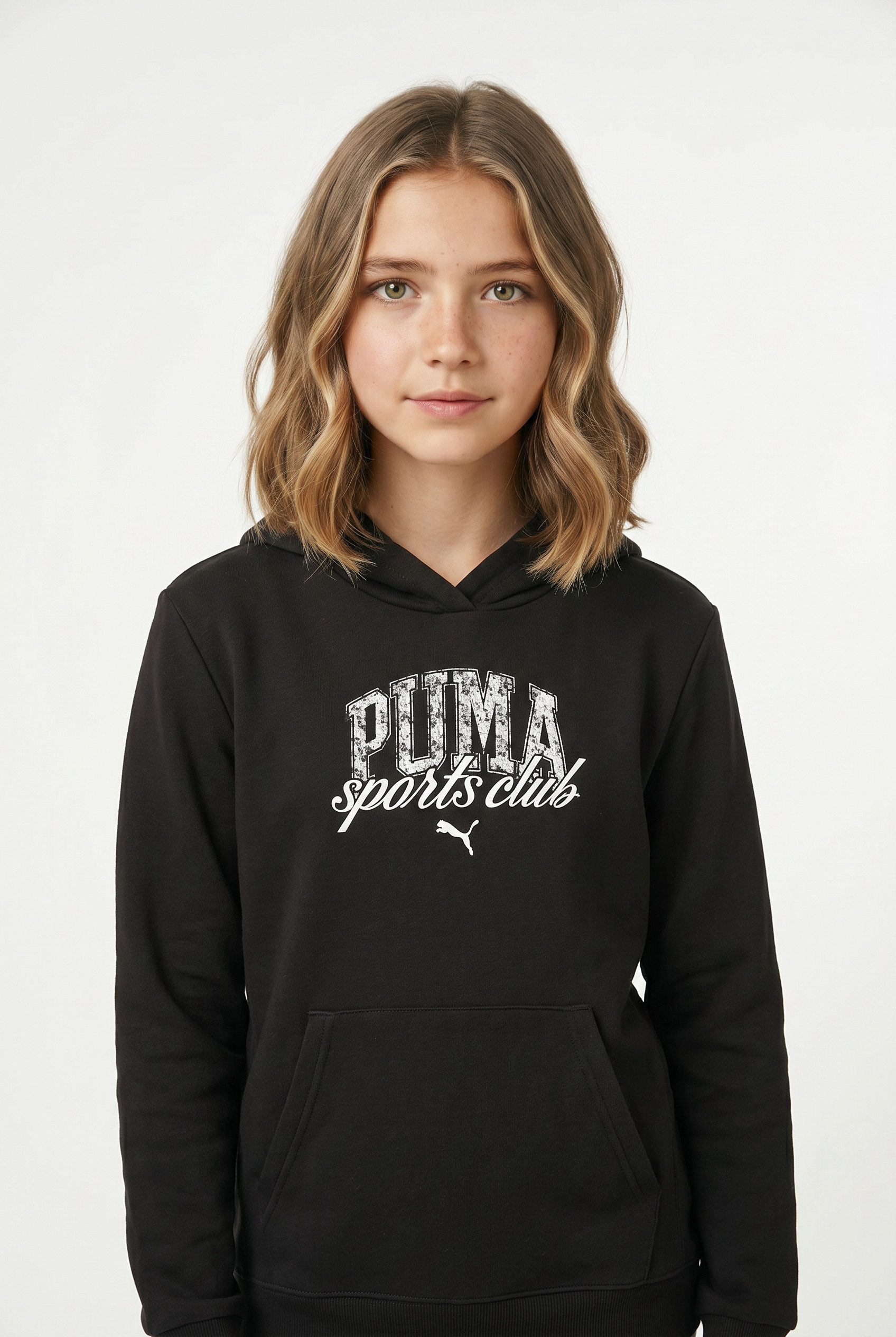 PUMA Kapuzensweatshirt CLASS HOODIE TR G mit Gummiprint-Grafik, mit Rundhalsausschnitt