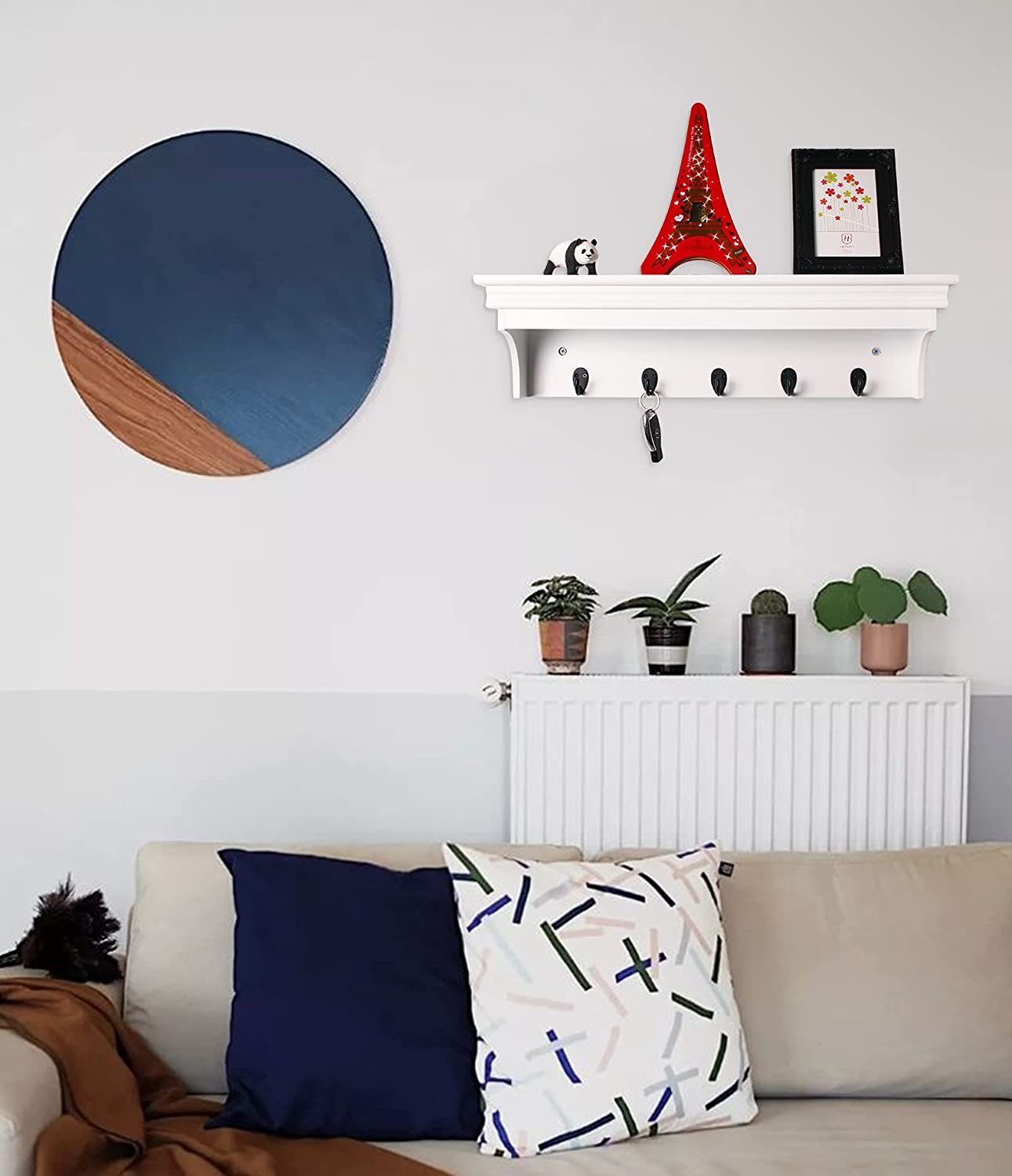 Woltu Wandregal, Wandregal Wandboard weiß günstig online kaufen