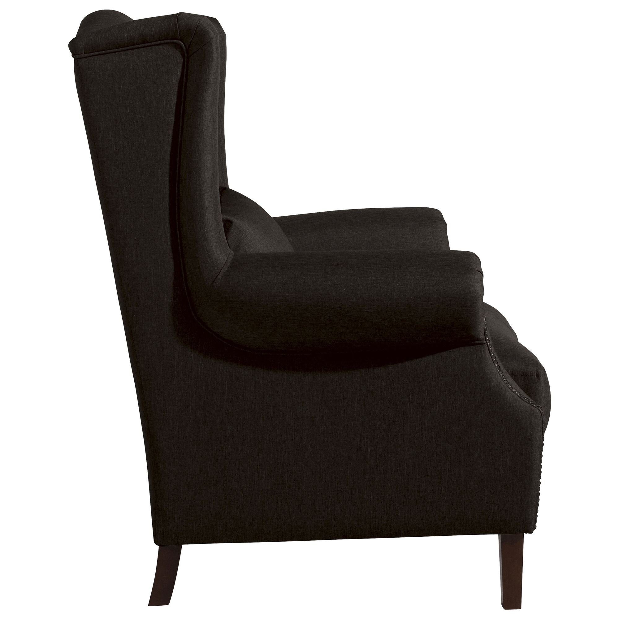Sitz nussbaum (Sparpreis Kandy inkl. 58 Flachgewebe Sessel Sessel dunkel Kostenlosem hochwertig verarbeitet,bequemer 1-St), aufm Buche 21686 schoko / Versand, Bezug Kessel