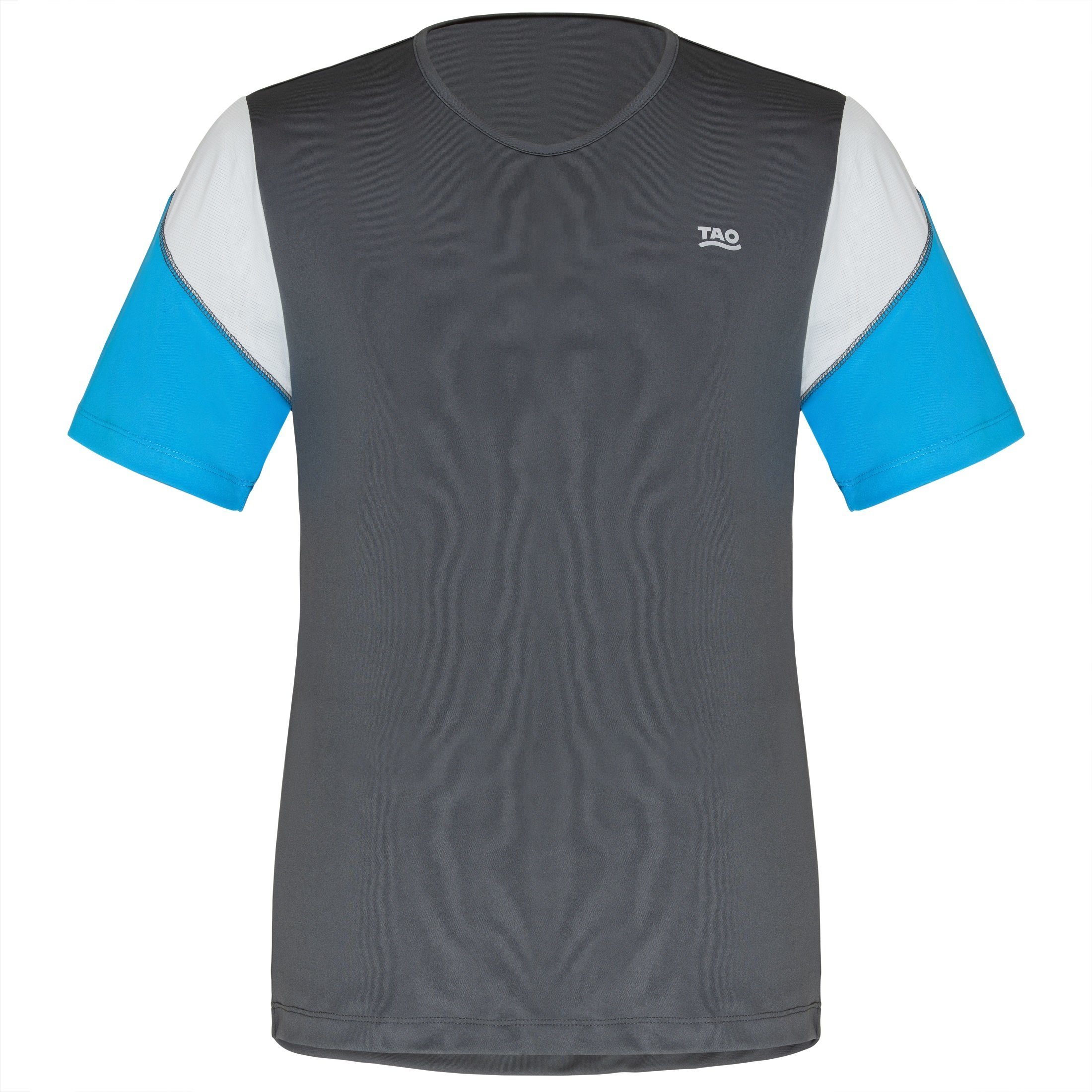 Laufshirt TAO BERLIAN titanium/ocean Laufshirt