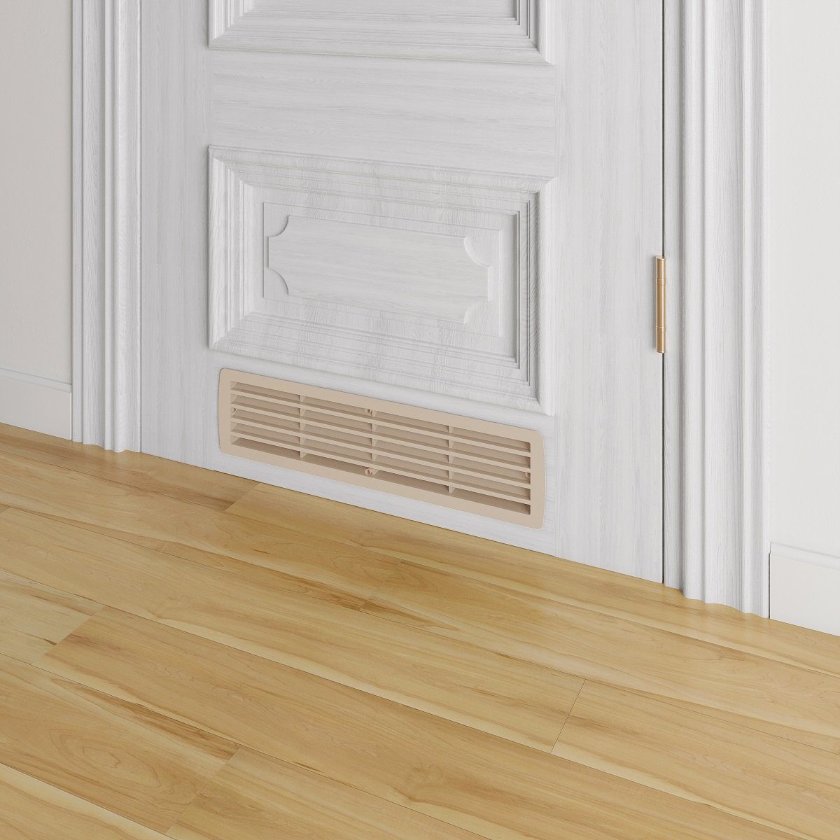 MS Beschläge Lüftungsgitter Kunststoff Türgitter 457x92mm Belüftungsgitter – Bild 2 von 3
