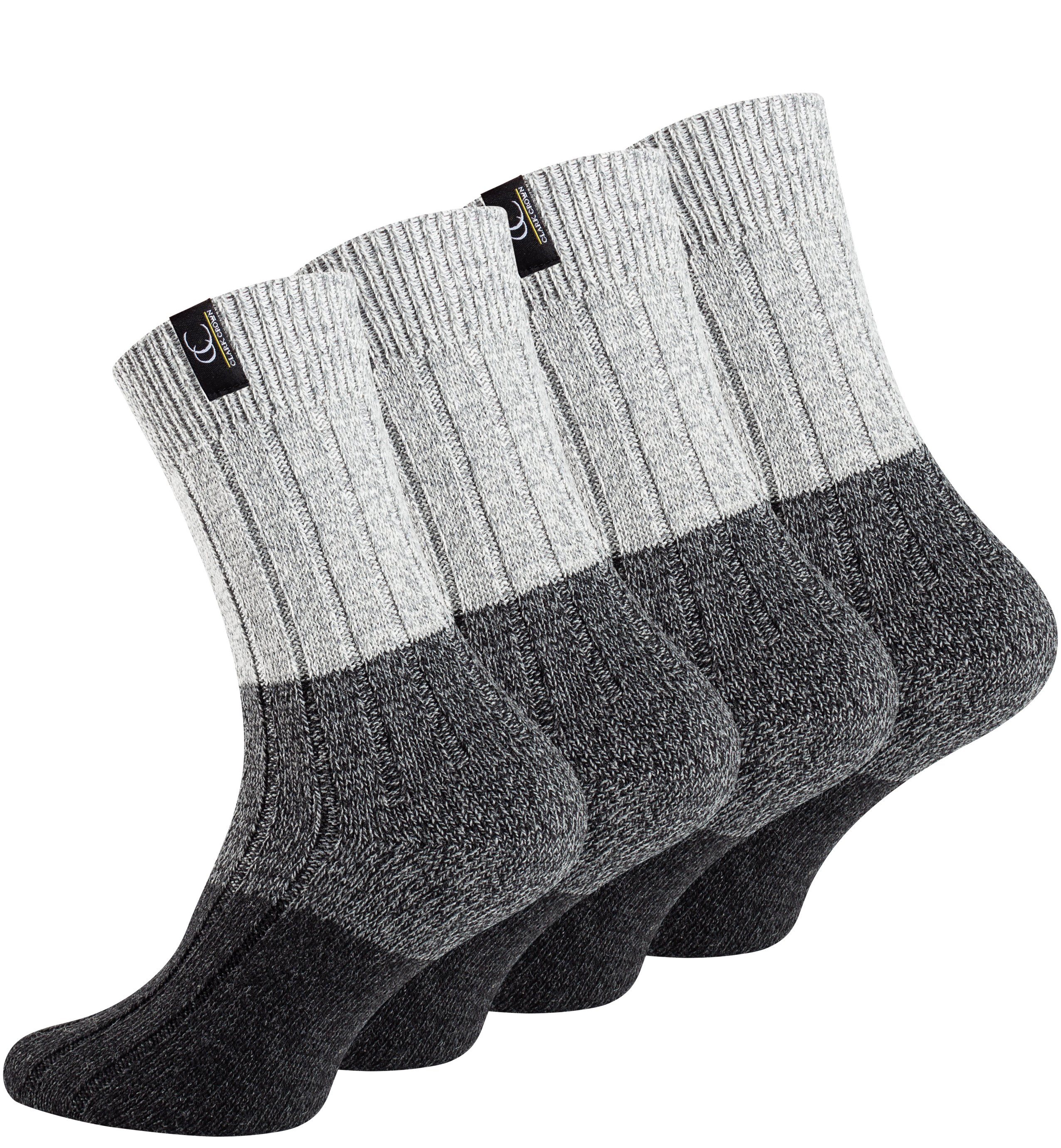 Clark Crown® Socken (4-Paar) mit Wollanteil günstig online kaufen
