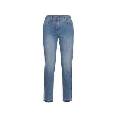 bianca 5-Pocket-Jeans blau (1-tlg)