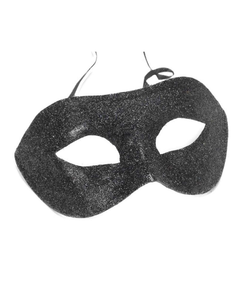 Horror-Shop Kostüm »Glitzernde Augenmaske schwarz« | OTTO