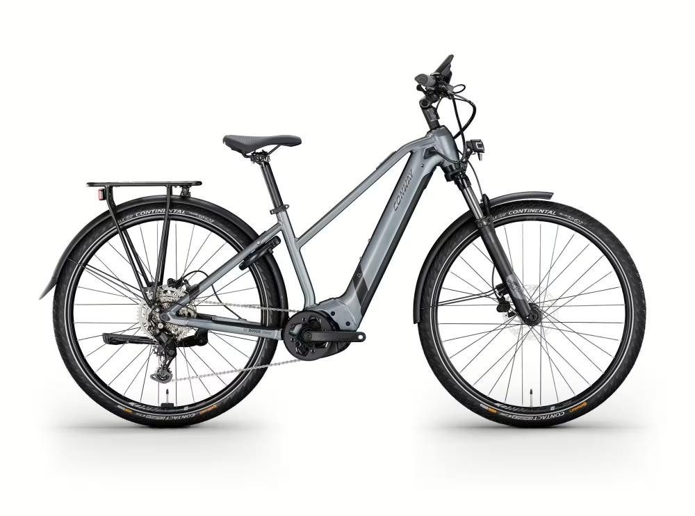 Conway E-Bike CONWAY Elektro-Trekkingrad "Cairon T 3.0 750 SE" (1), Trapez, 28", sh