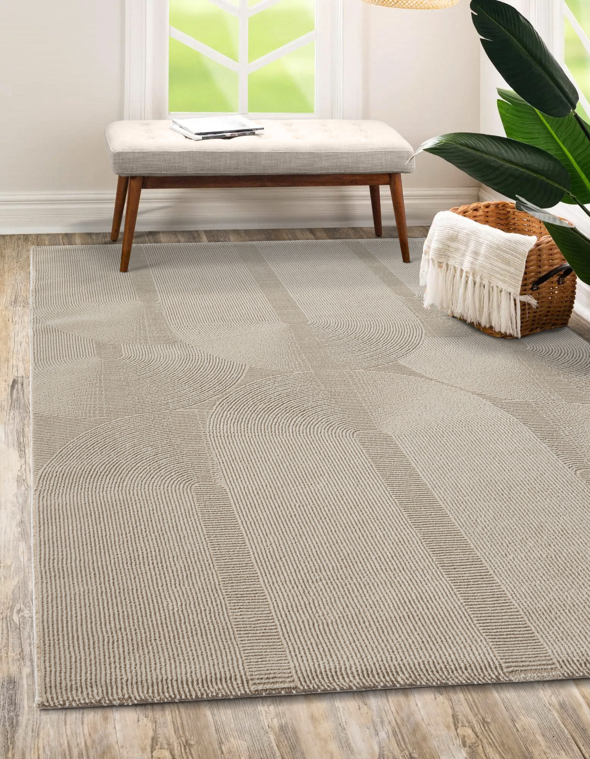 the carpet Teppich »Lima«, rechteckig, 12 mm Höhe, Designer Teppich Flor 1 günstig online kaufen