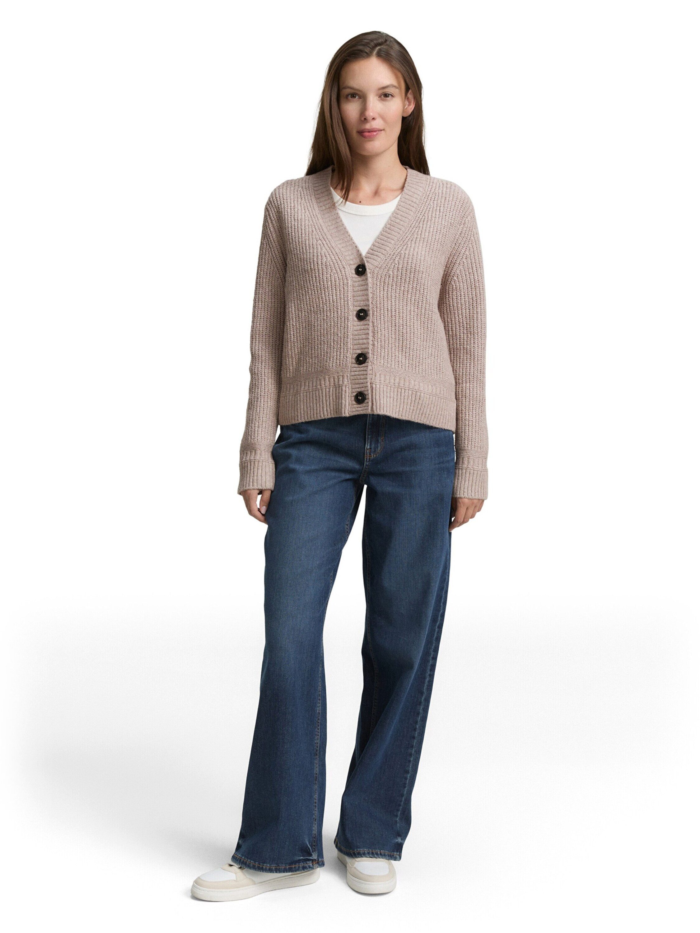 TOM TAILOR Strickjacke (1-tlg) Plain/ohne Details