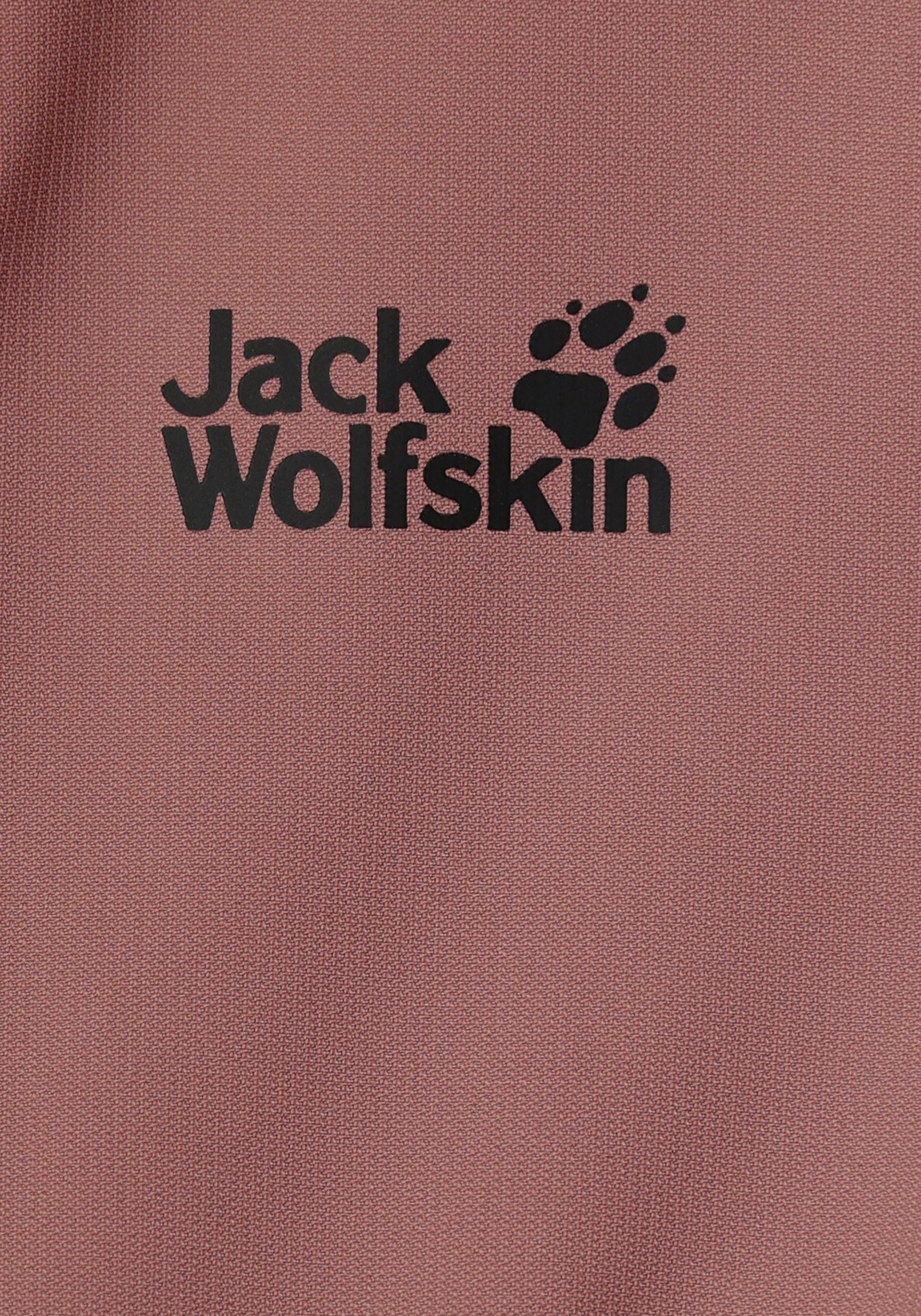KIOLA Winddicht & Parka Atmungsaktiv Jack pflaume & Wasserabweisend Wolfskin