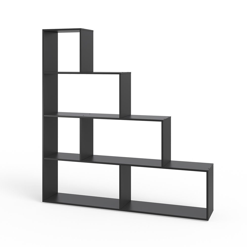 Vicco Raumteiler, Schwarz/Schwarz, 163 x 155 cm günstig online kaufen