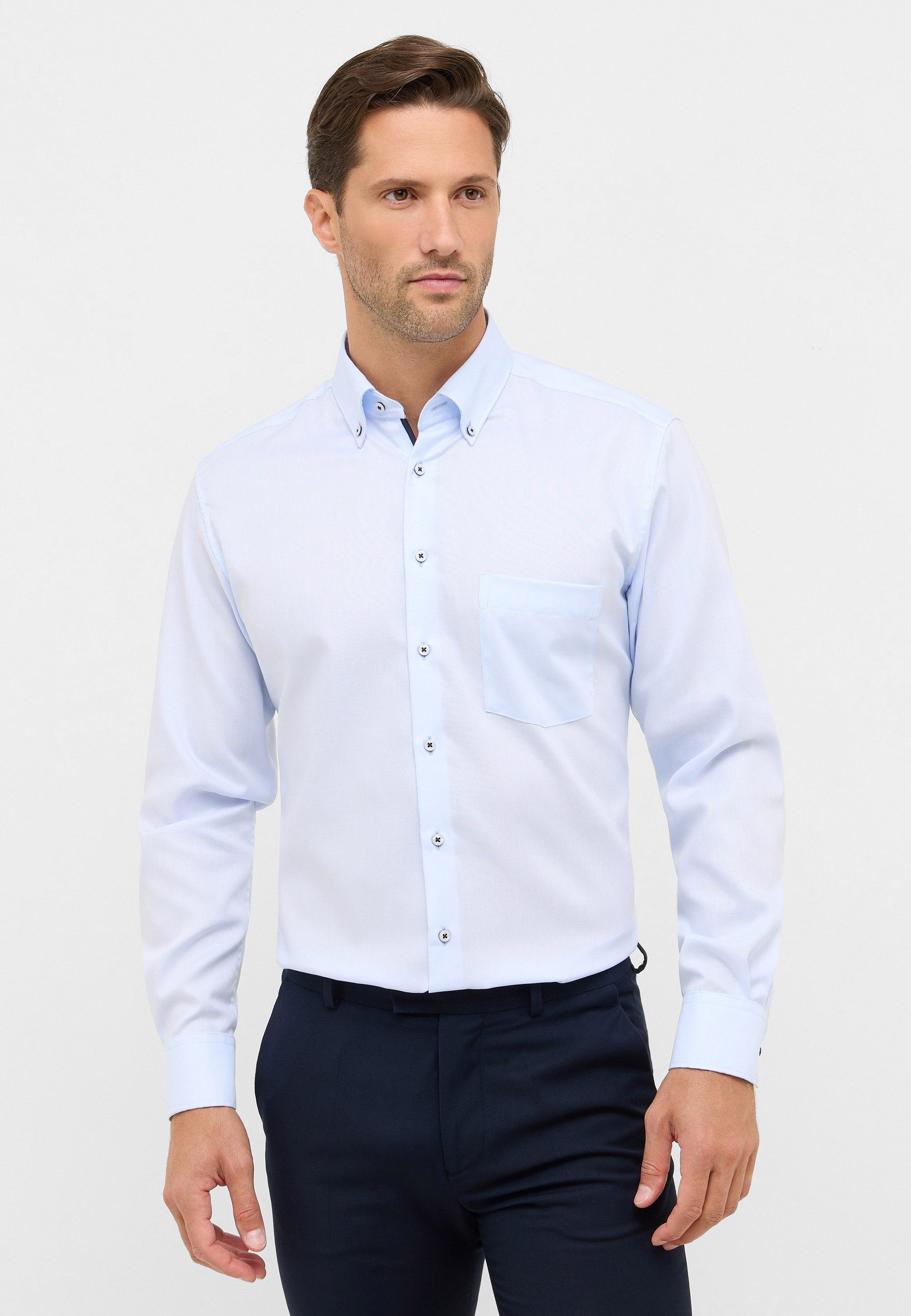 Eterna Langarmhemd MODERN FIT NON IRON günstig online kaufen