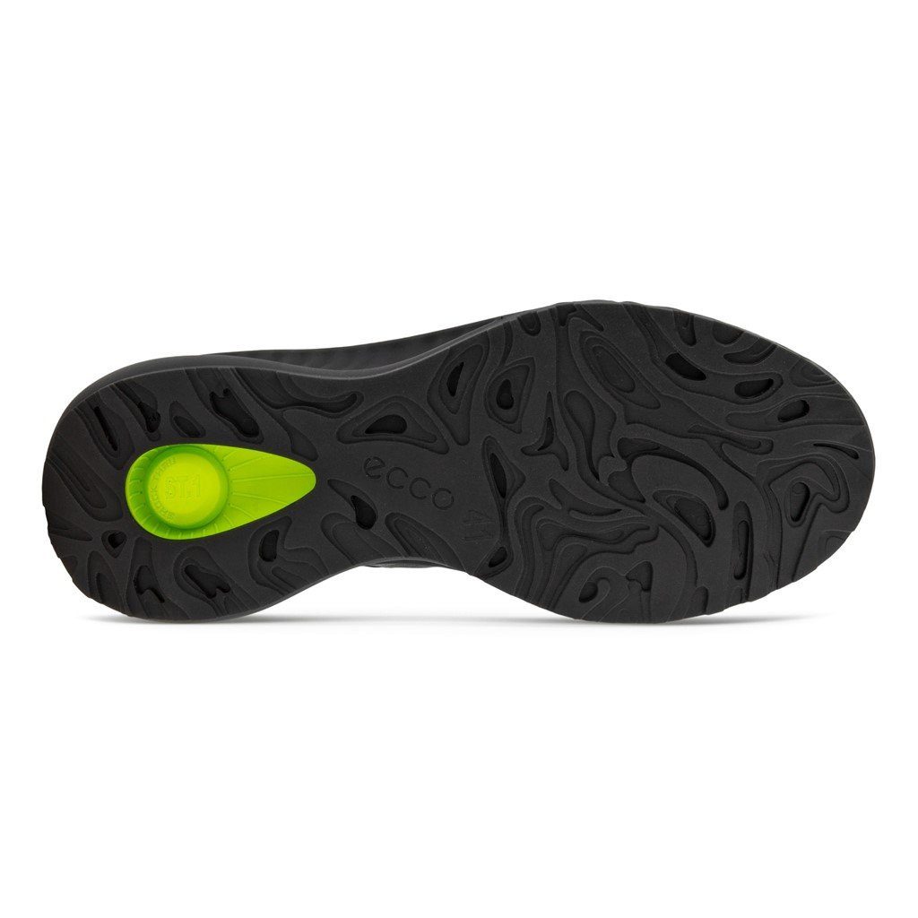 Ecco ST.360 Vollnarbenleder schwarz Herren Sneaker günstig online kaufen