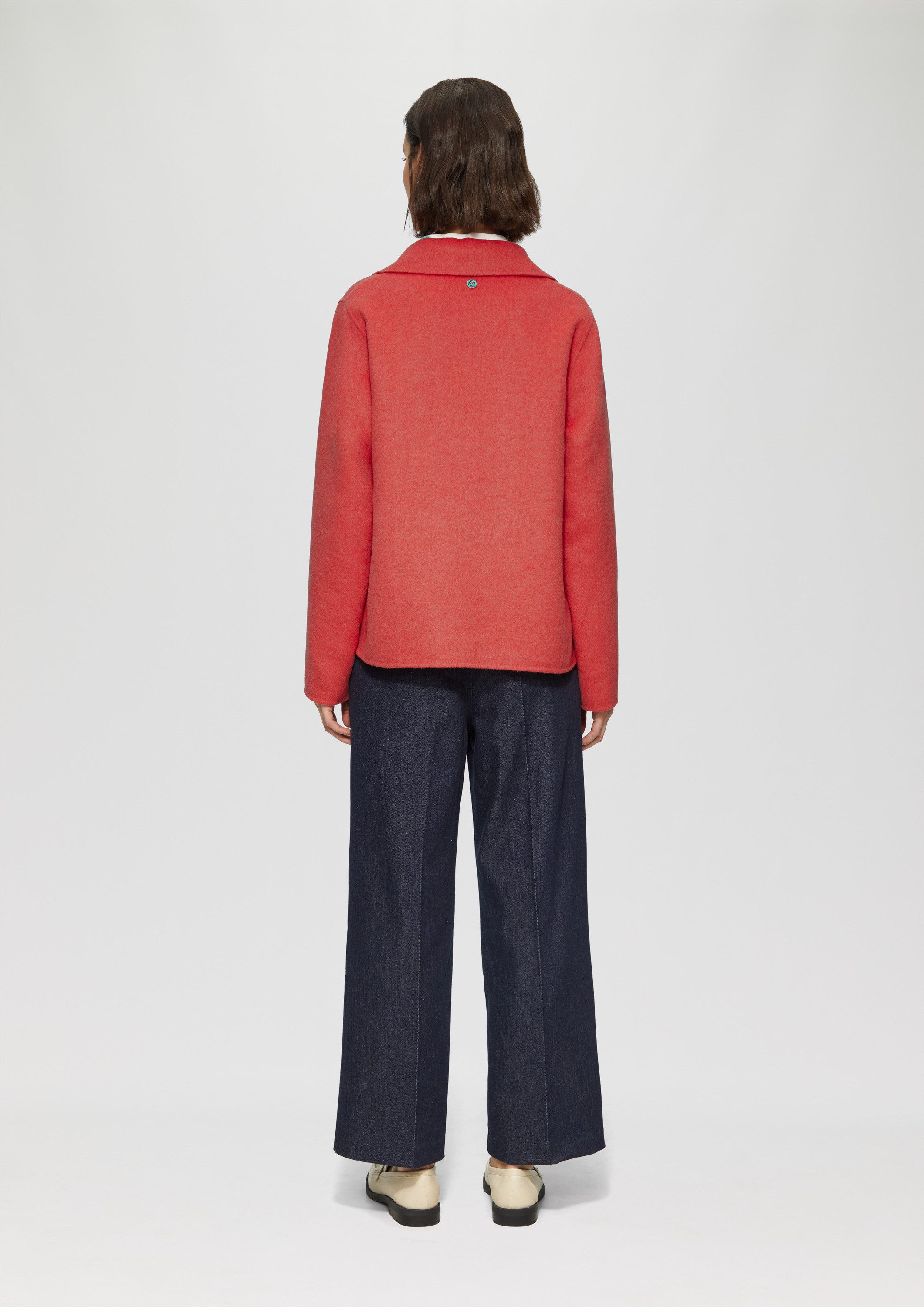 s.Oliver Funktionsjacke Outdoor-Jacke Doubleface-Jacke im Relaxed Fit