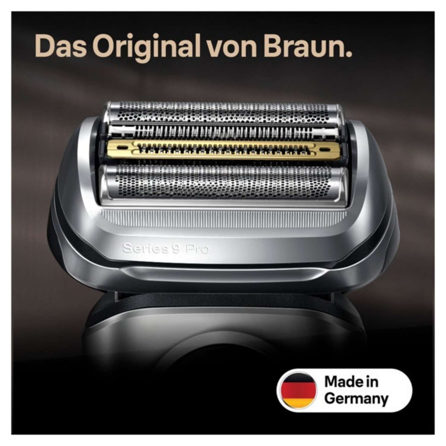Braun Ersatzscherkopf Series 9 Pro Scherkopf Kombipack 94M, ProBlade-Technologie, Made in Germany, Kombipack mit Scherfolie und Klingenblock, Opti Foil-Technologie, ProBlade-Technologie