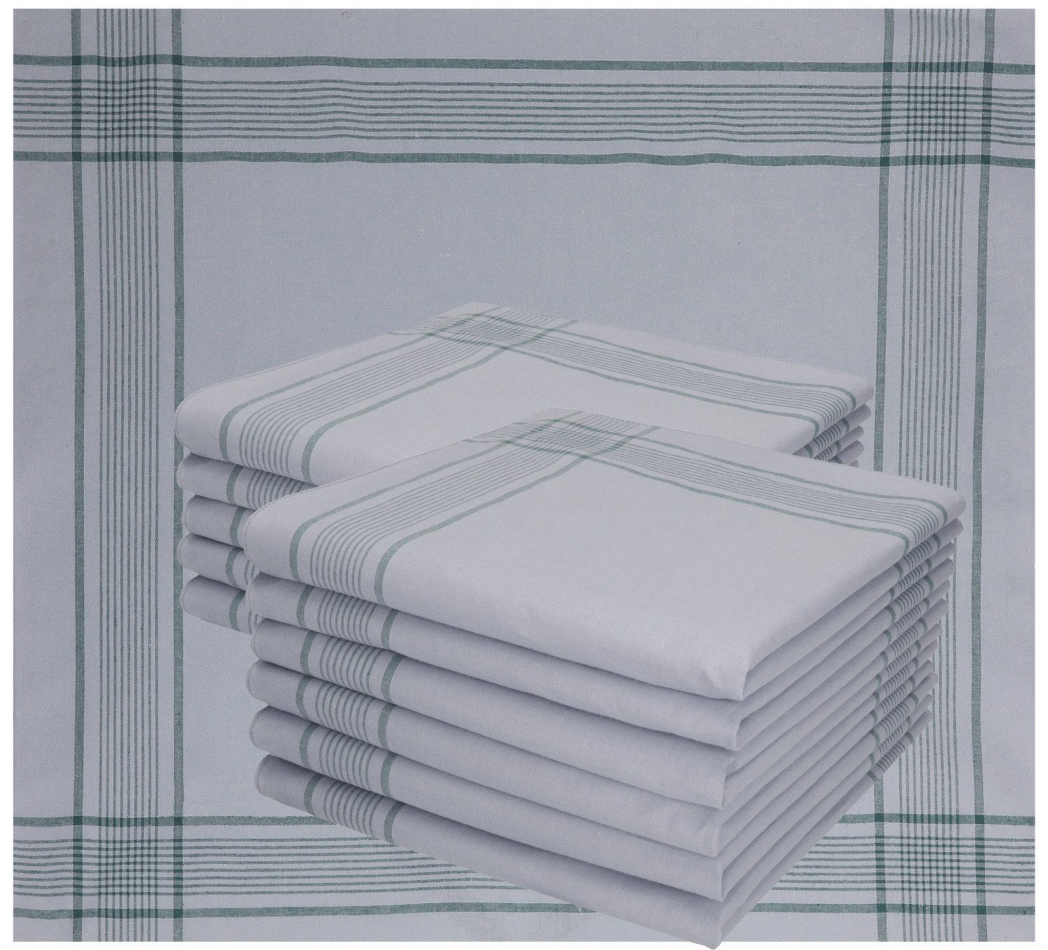 Betz Taschentuch Bundeswehr Taschentücher XXL Herren Stoff 50x50 cm 100% Baumwolle, (12-St)