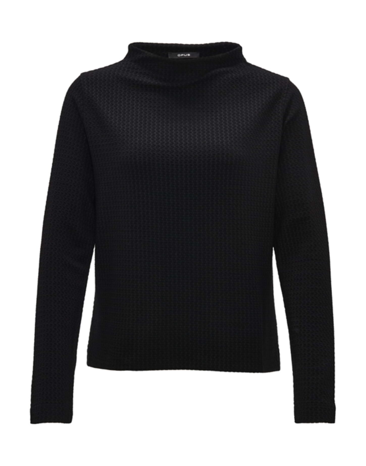 OPUS Langarmshirt Strukturiertes Shirt SUFU Regular günstig online kaufen