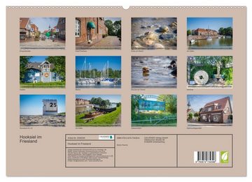 CALVENDO Wandkalender Hooksiel im Friesland (Premium, hochwertiger DIN A2 Wandkalender 2023, Kunstdruck in Hochglanz)