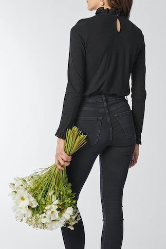 RICHROYAL Langarmshirt 2409 O Slub F günstig online kaufen