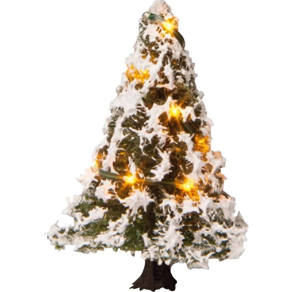 Modelleisenbahn-Baum Beleuchteter Christbaum mit LEDs