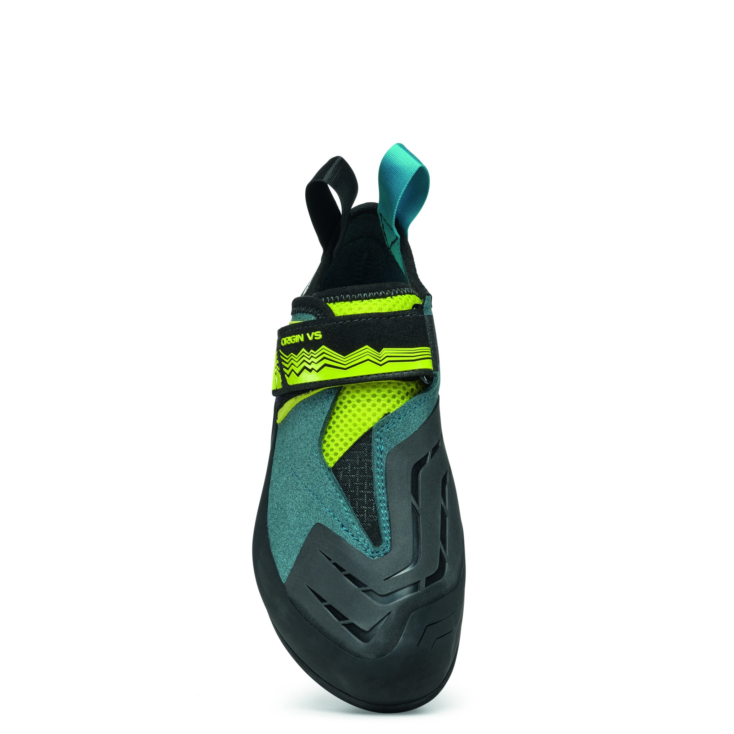 Scarpa Origin VS - Herren Kletterschuhe - Petrol-Lime Kletterschuh