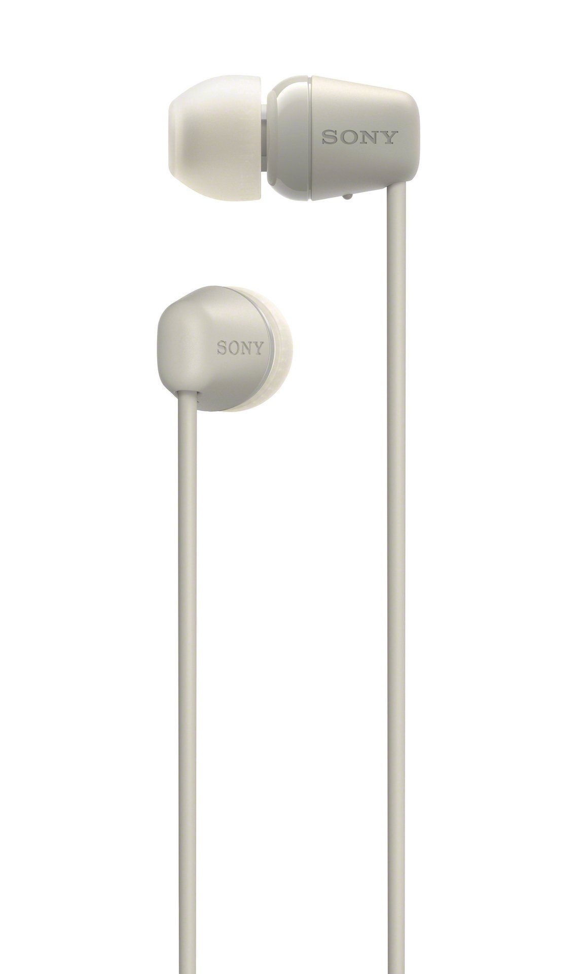 Sony In-Ear Kopfhörer WI-C100 beige (Sprachsteuerung) In-Ear-Kopfhörer