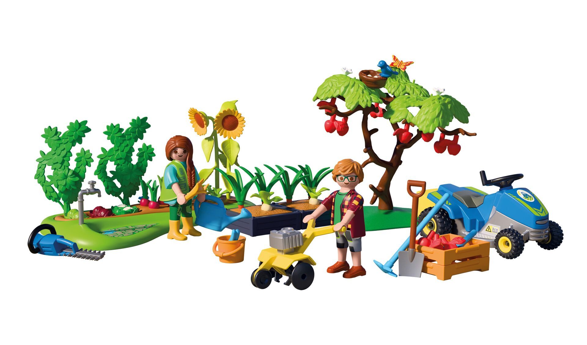 Playmobil® Idyllischer Gemüsegarten (72165), Country Konstruktions-Spielset, Made in Europe