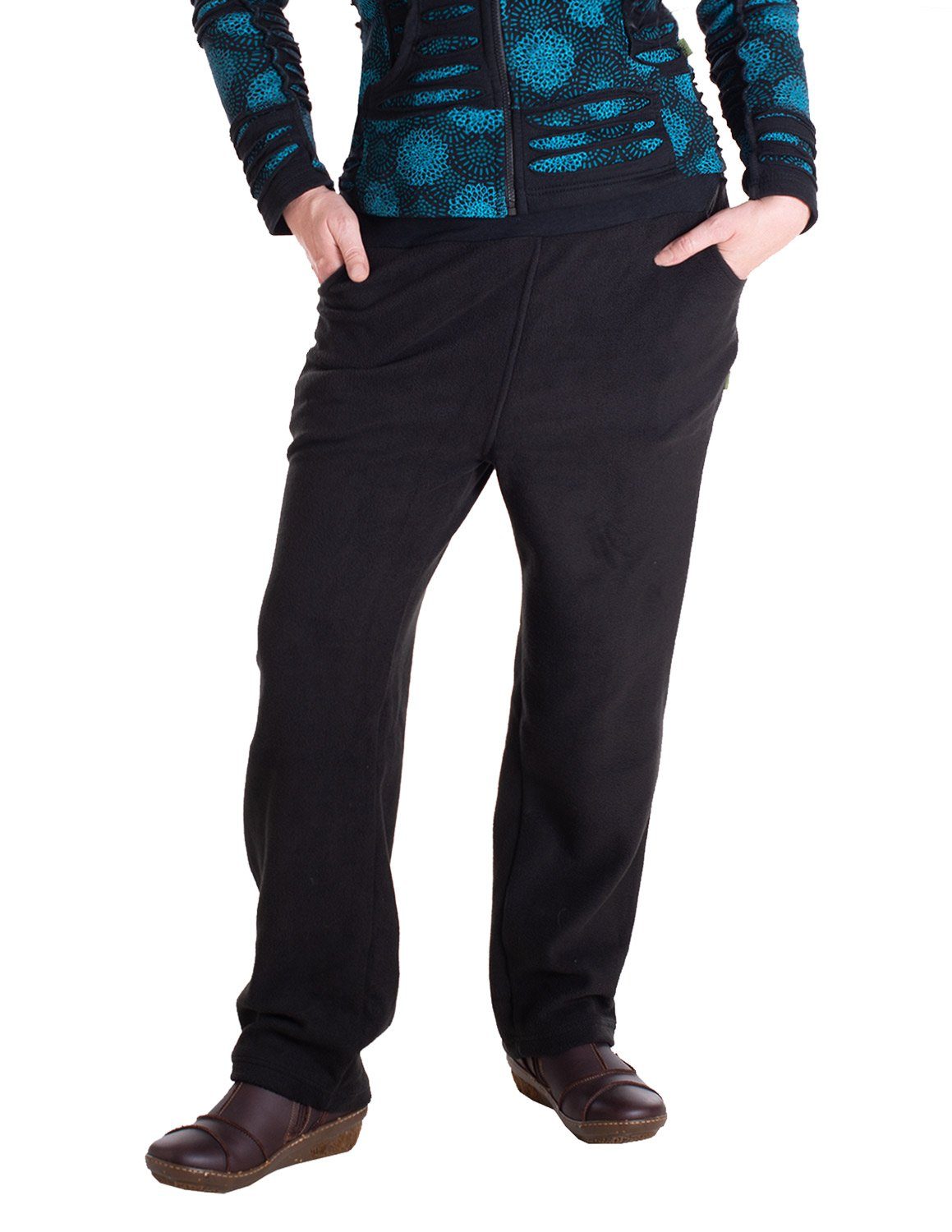 Vishes Fleecehose Warme Damen Hose Winterhose Haremshose ECO Fleecehose Thermohose Pluderhose, Pumphose