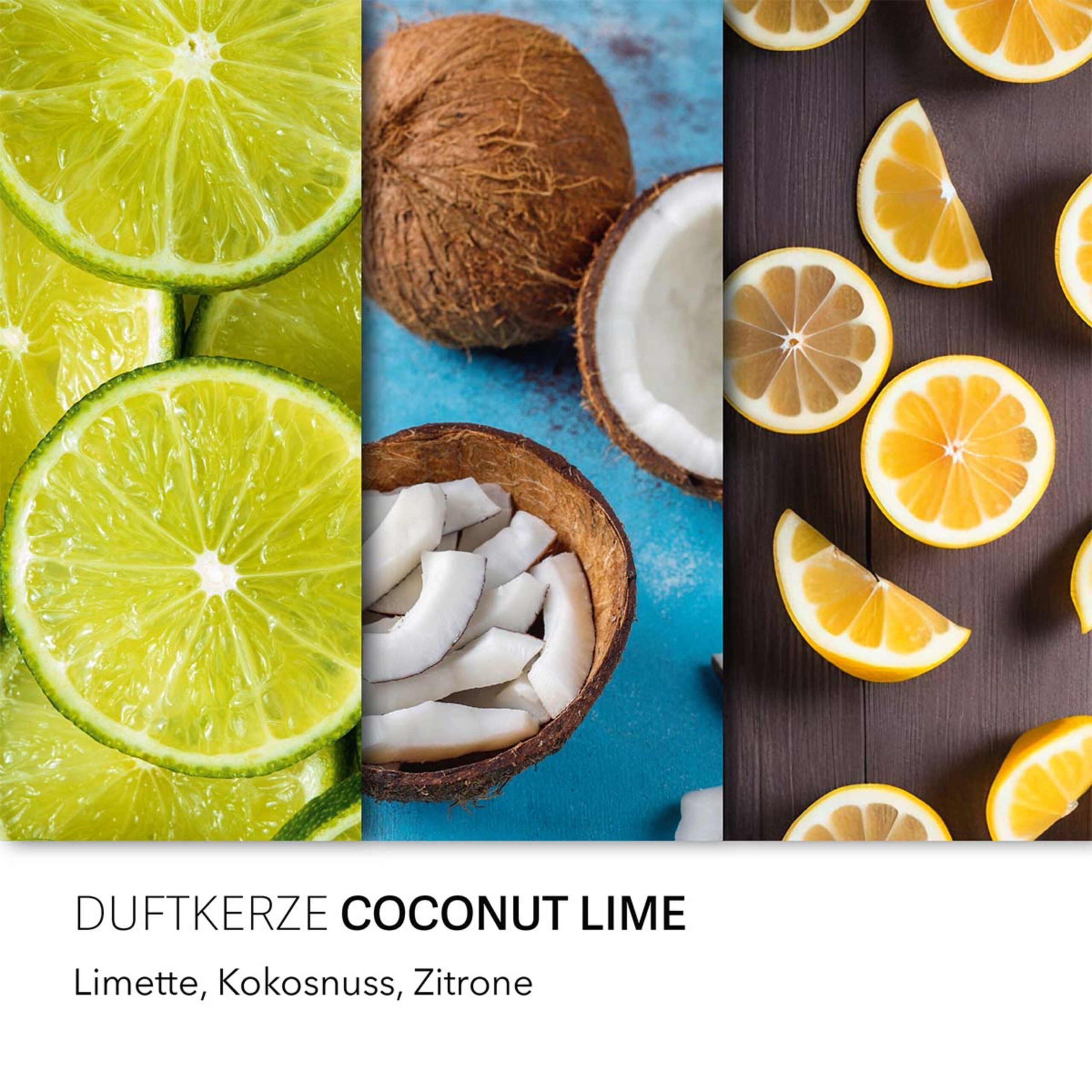 HARIBO Duftkerze Haribo™ Duftkerzen 300g Glas, Coconut Lime